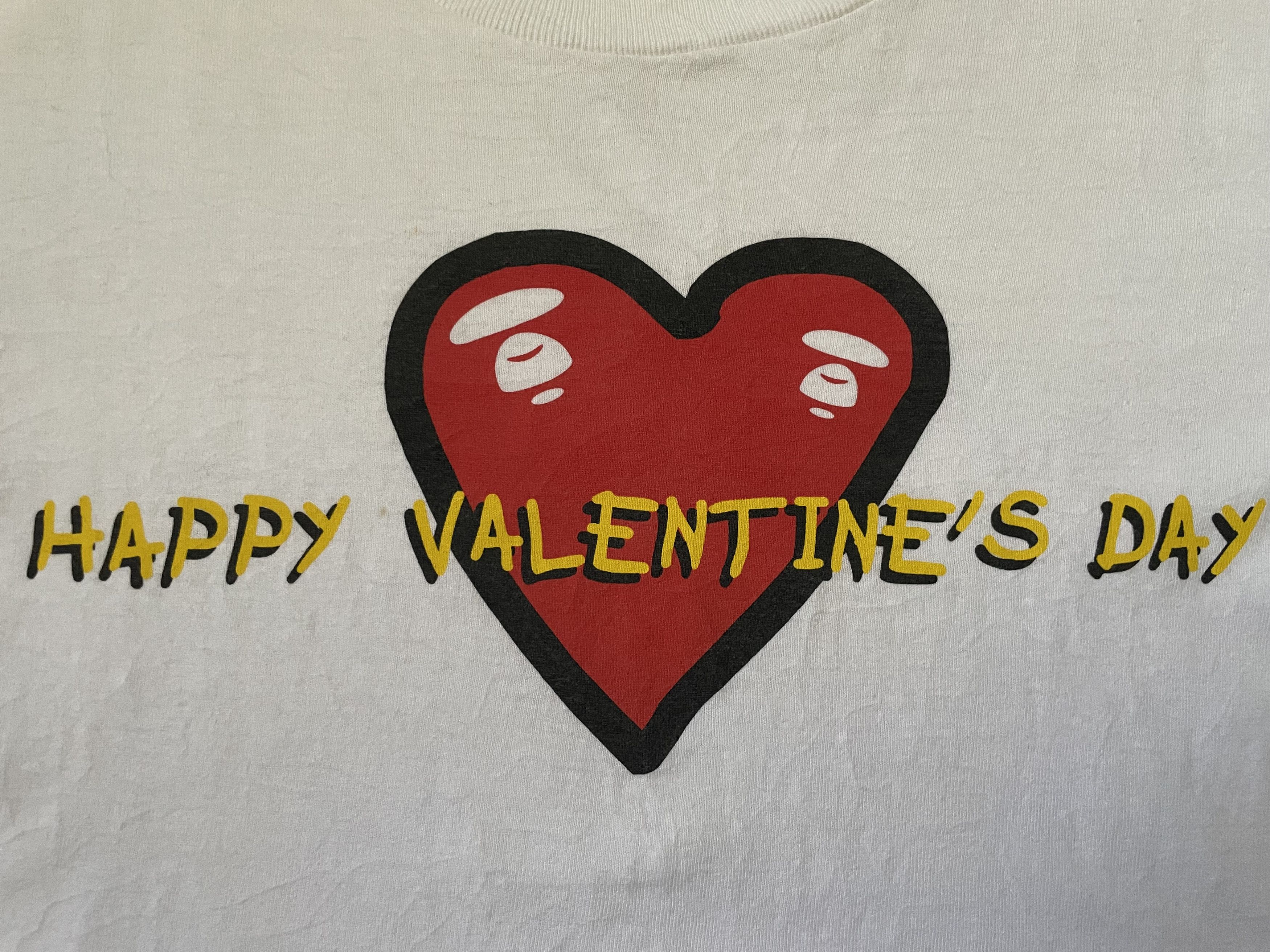 Bape Valentines Day Tee Size US S / EU 44-46 / 1 - 5 Thumbnail