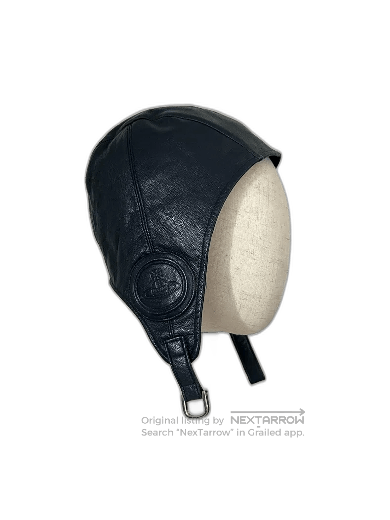 Vivienne Westwood Vivienne Westwood Leather Pilot Hat. Size ONE SIZE - 1 Thumbnail