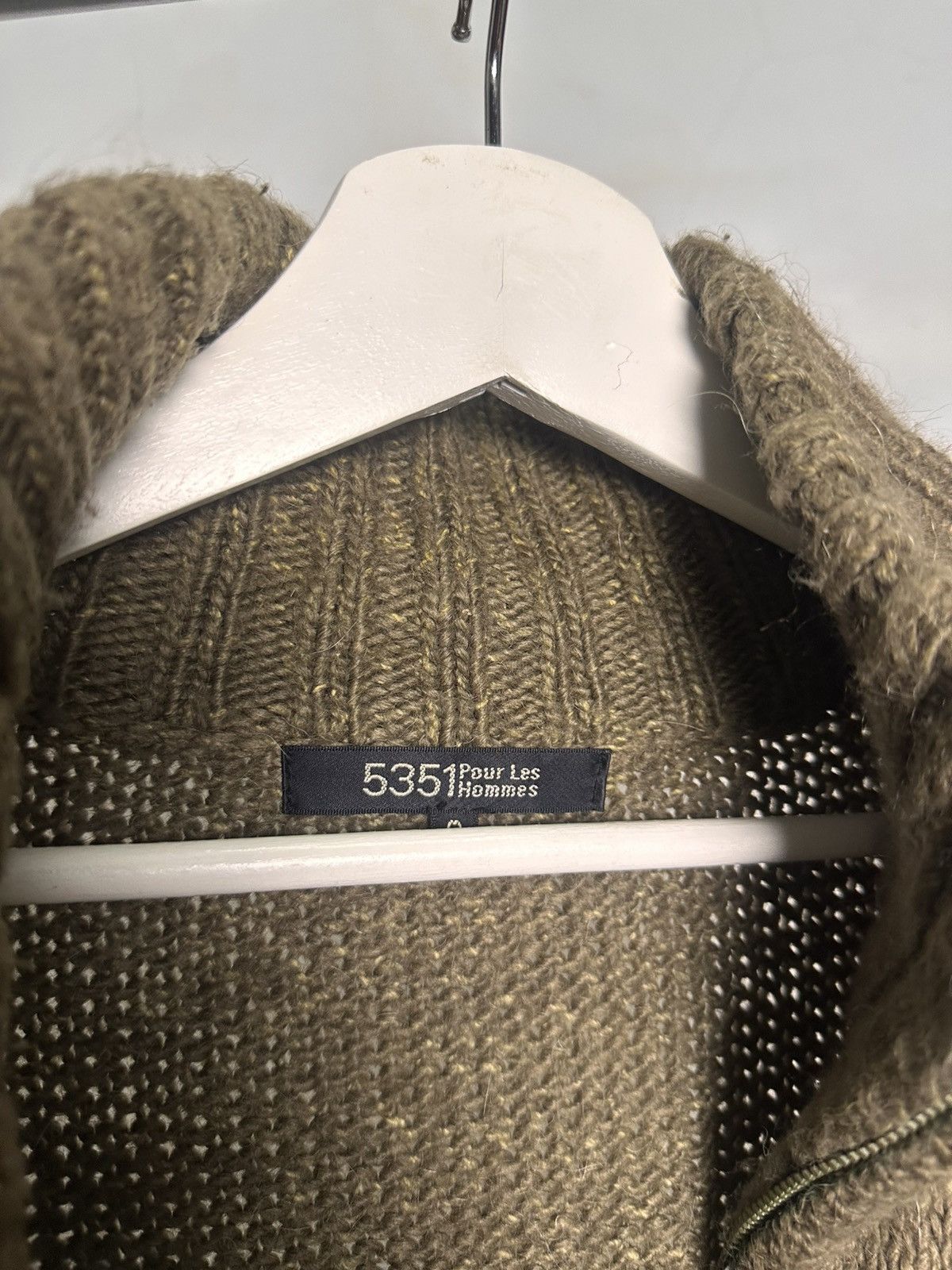 5351 POUR LES HOMMES 5351 Pour Les Homme Knitwear Size US L / EU 52-54 / 3 - 2 Thumbnail