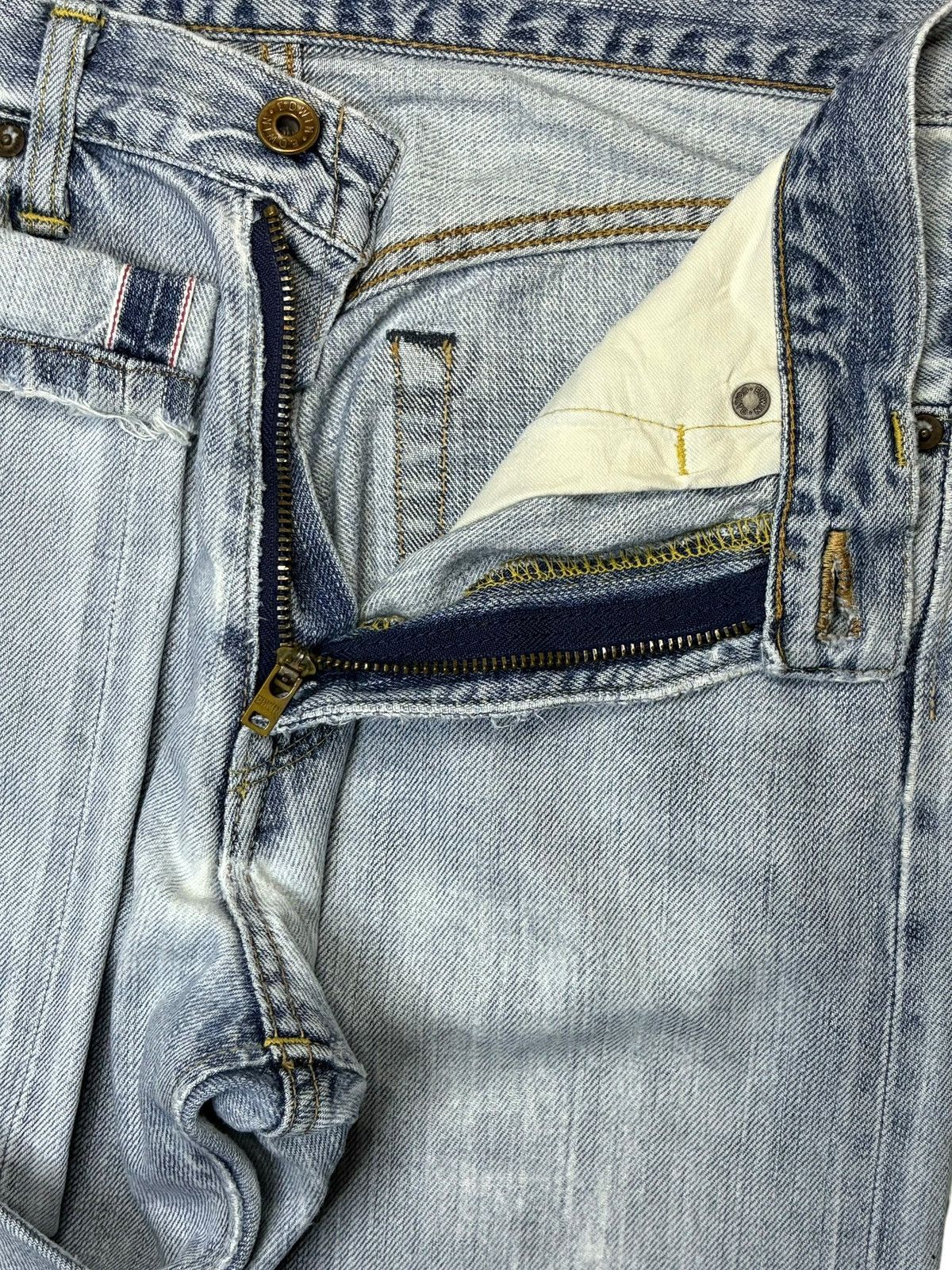 Edwin × Japanese Brand Vintage Japanese Edwin 505zx Selvedge Loose Jeans Size US 29 - 10 Thumbnail
