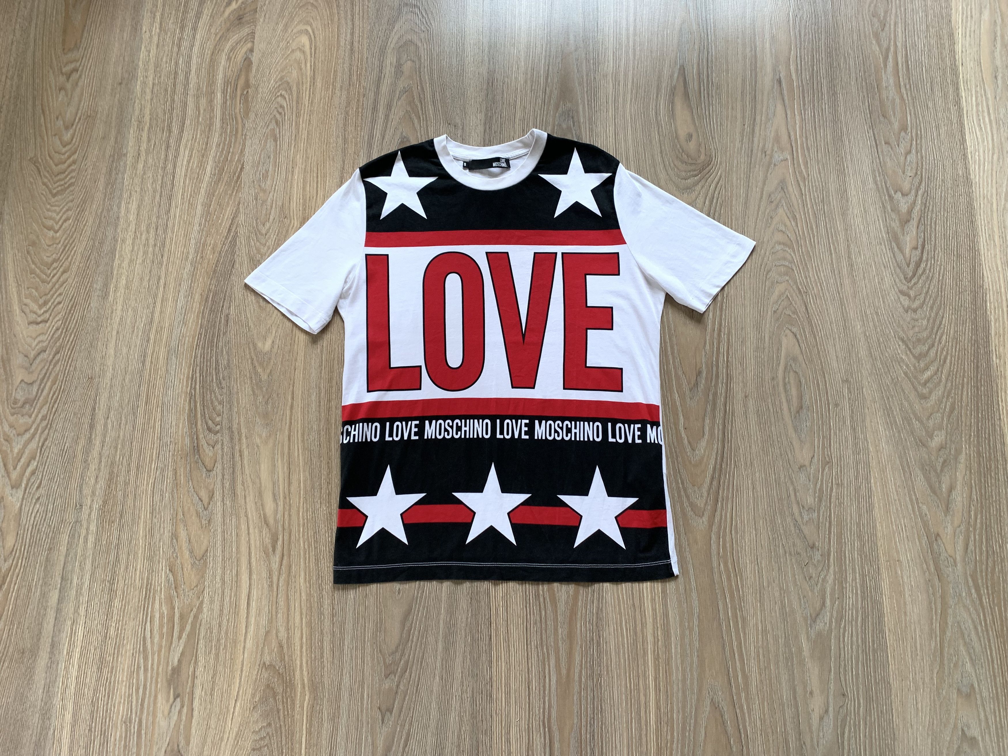 Vintage Love Moschino Printed T-Shirt
