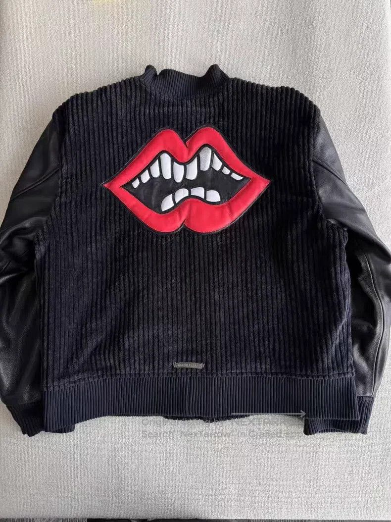 Chrome Hearts CHROME HEARTS Size M Mattyboy red lip cross leather corduro Size US M / EU 48-50 / 2 - 2 Thumbnail
