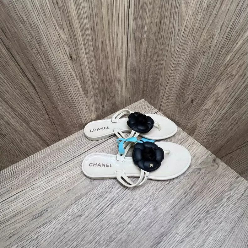 Chanel Chanel Camellia Slippers Size 37 -2505 Size US 9 / EU 42 - 6 Thumbnail