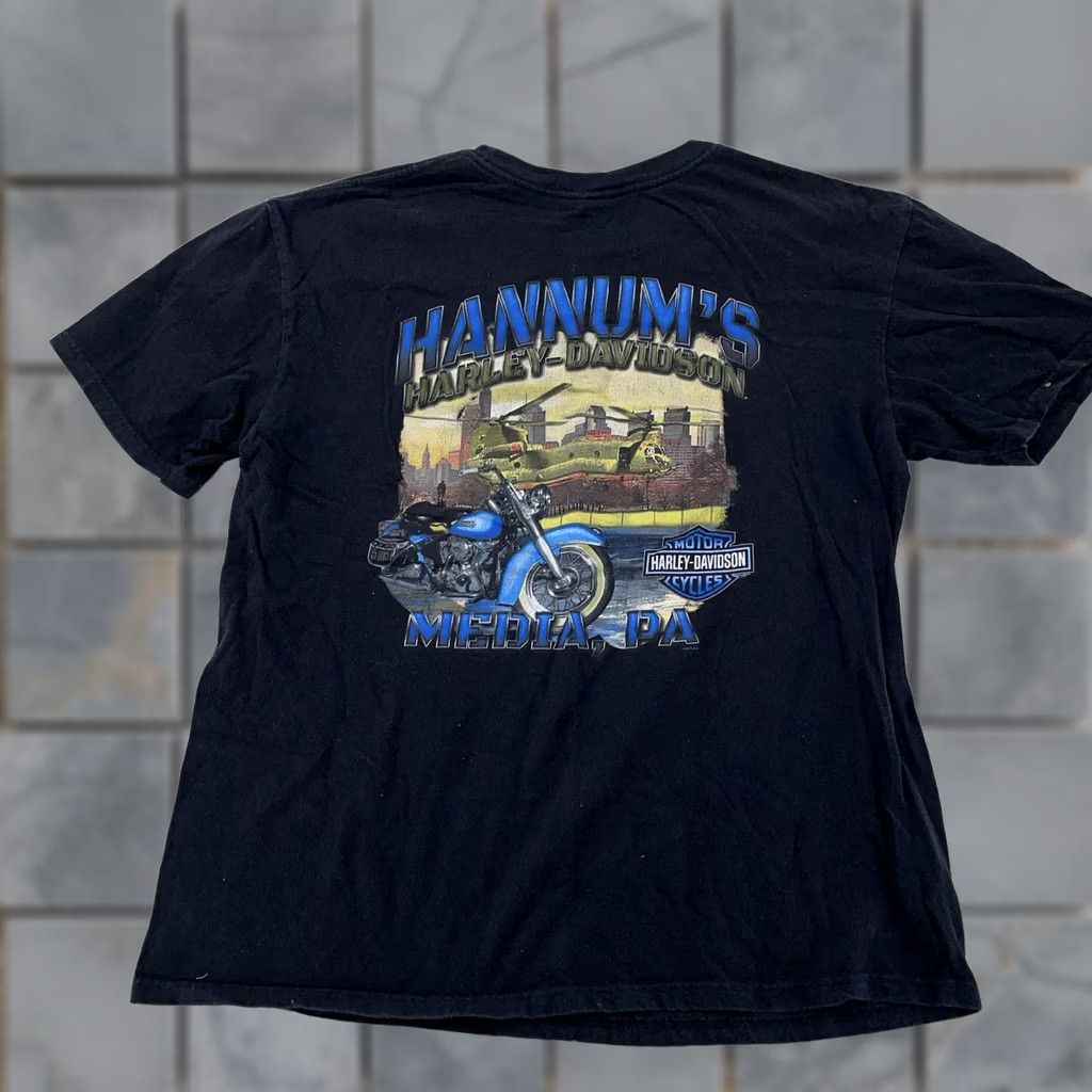 Harley Davidson Harley-Davidson T-Shirt Black Medium L Size US L / EU 52-54 / 3 - 1 Thumbnail