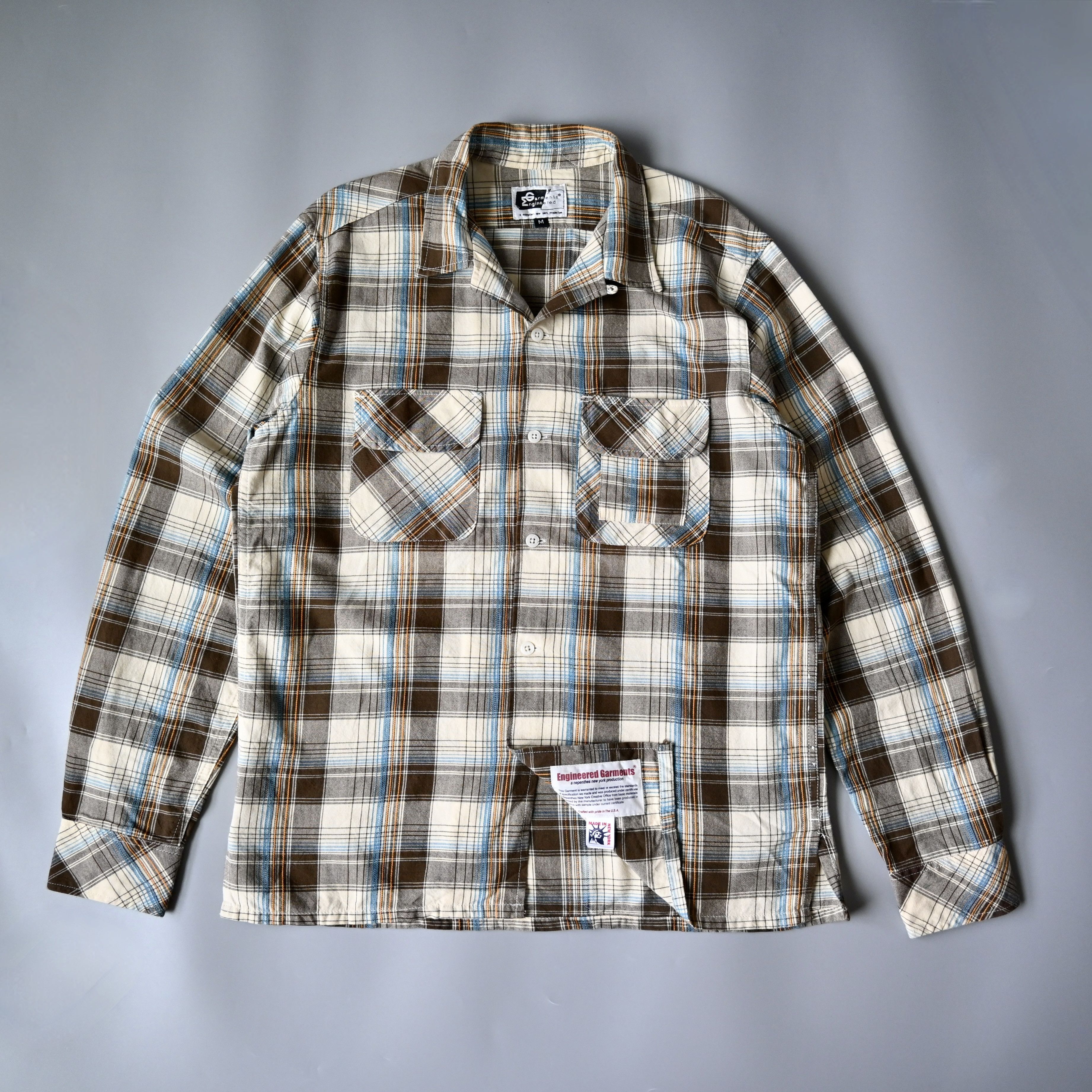 Engineered Garments Vintage ENGINEERED GARMENTS square hem plaid shirt M Size US M / EU 48-50 / 2 - 1 Thumbnail