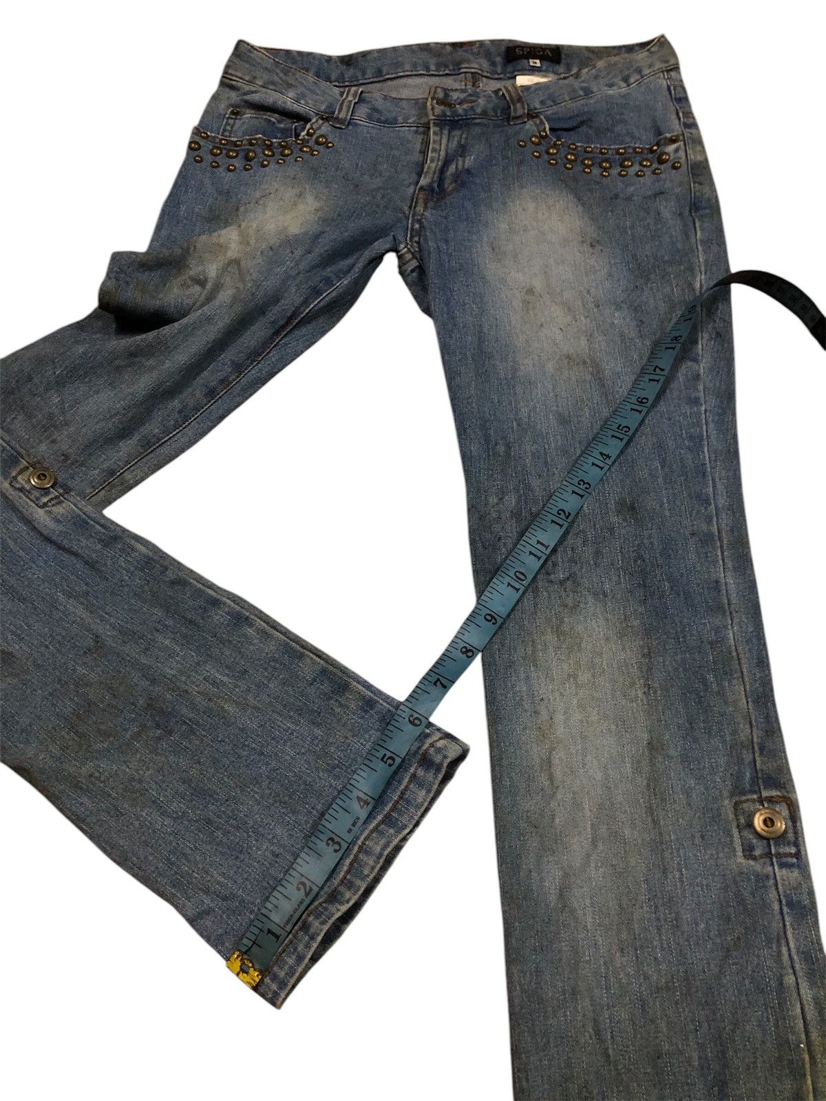 Designer × Japanese Brand SPIGA JEANS N-061402 Size 30" / US 8 / IT 44 - 24 Thumbnail