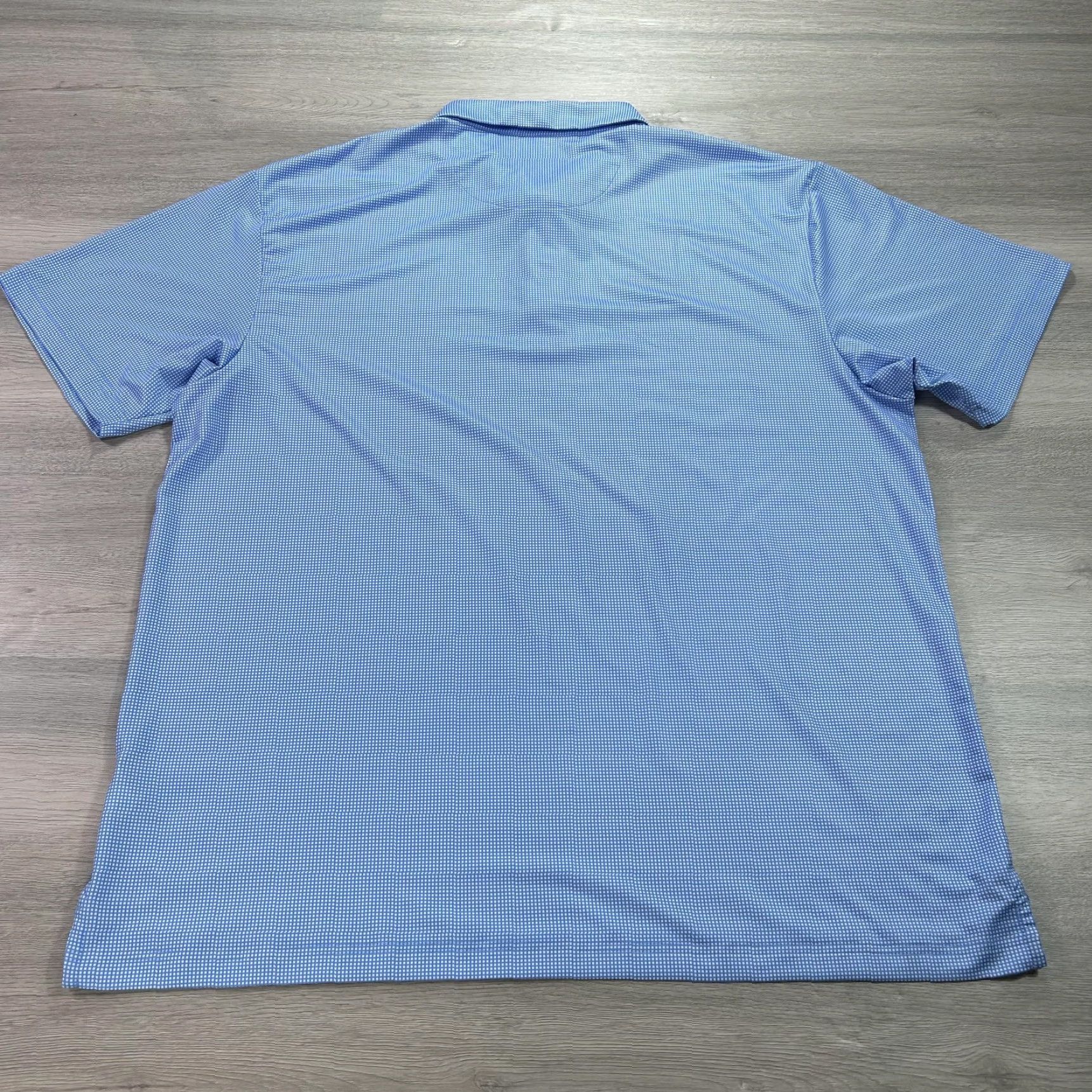 Callaway Callaway Polo Shirt Mens XL Blue Opti Dri Golf Performance Stretch Micro Check Size US XL / EU 56 / 4 - 2 Thumbnail