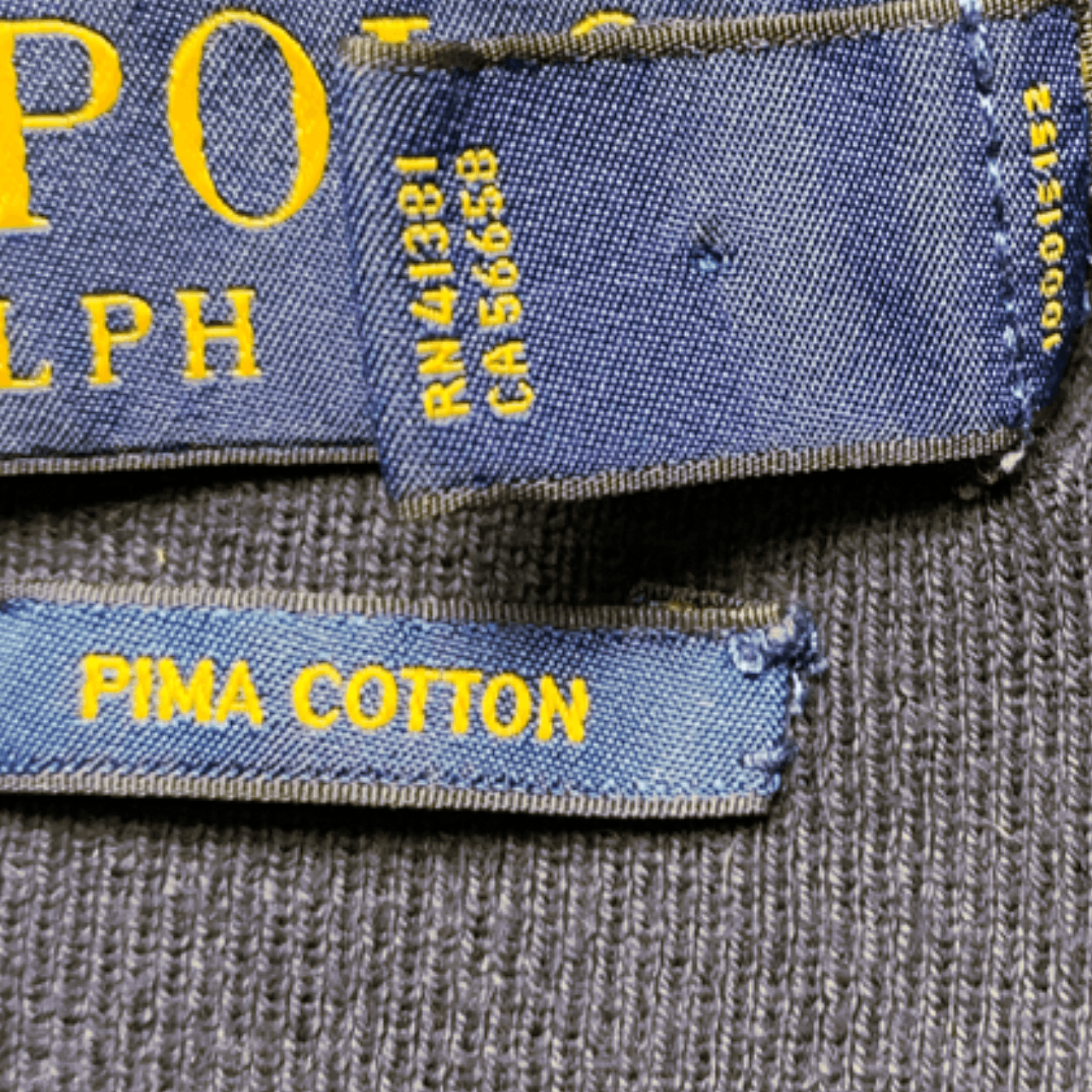 Loro Piana × Polo Ralph Lauren × Ralph Lauren Polo Ralph Lauren Vintage V-Neck Sweater 100% Pima Cotton Size US L / EU 52-54 / 3 - 4 Thumbnail