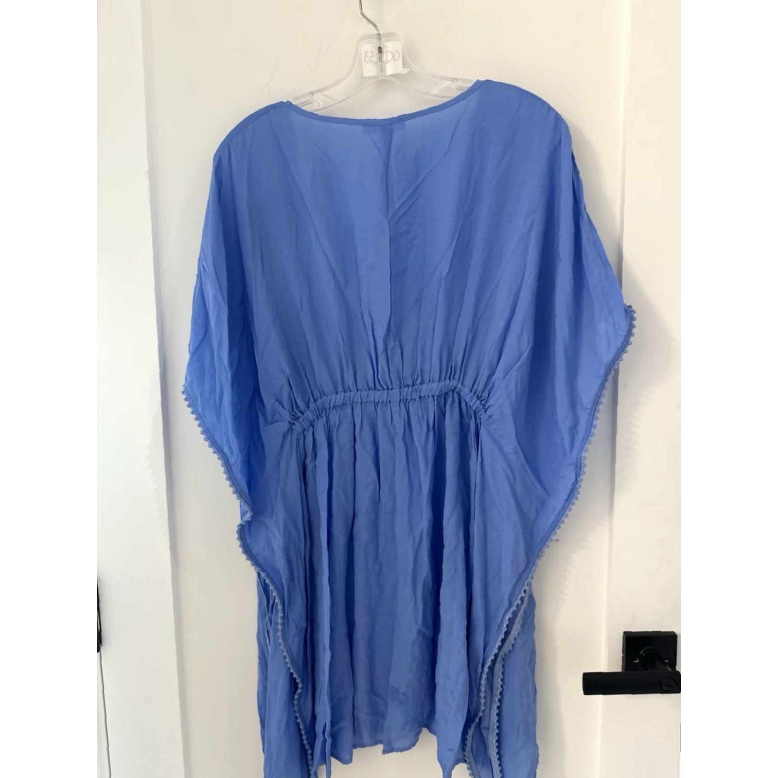 Vintage Draper James Caftan Swim Cover Up Blue Size S Beach Vacation Size ONE SIZE - 6 Thumbnail
