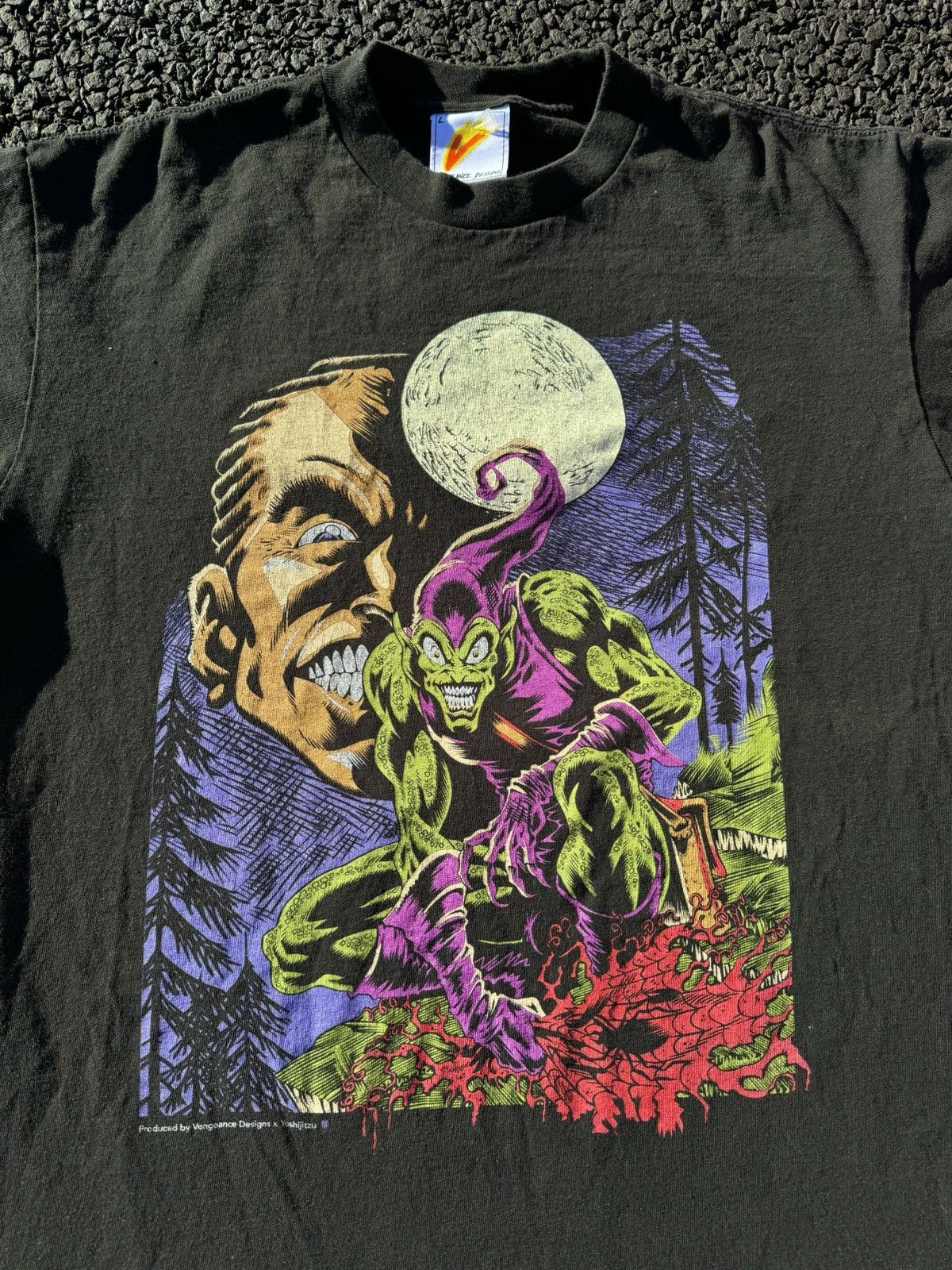 GOBLIN 2025 TEE 黒Tシャツ XL ZETASTORE_22SS005BLK_01_2c8aac