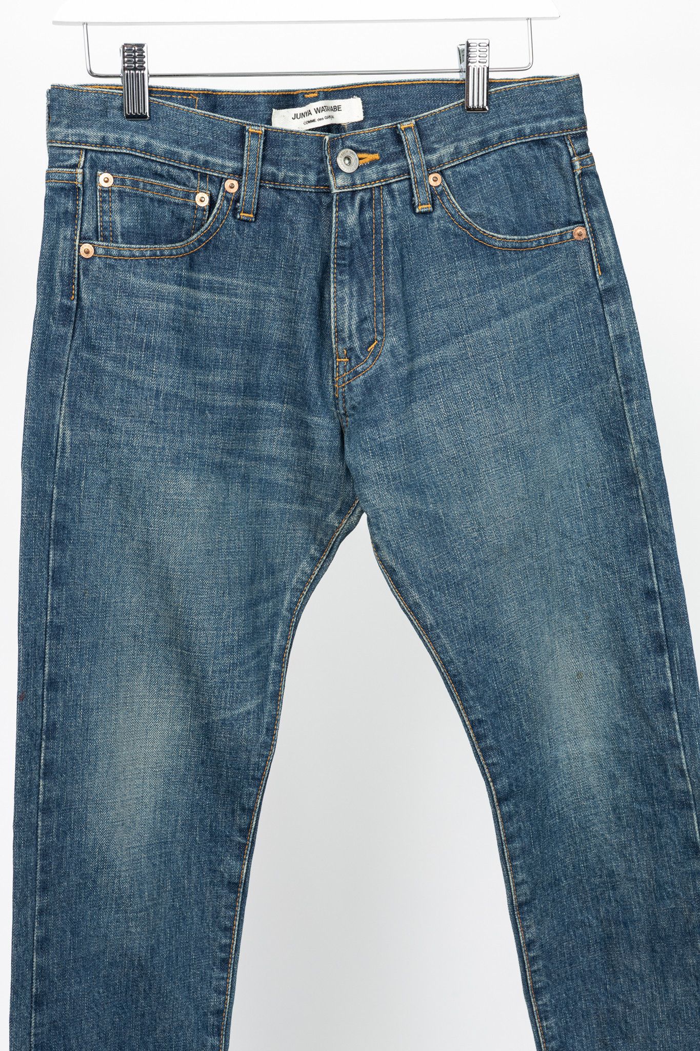 Junya Watanabe Junya Watanabe Comme des Garcons Cotton Denim Slim Jeans Size US 28 / EU 44 - 3 Thumbnail