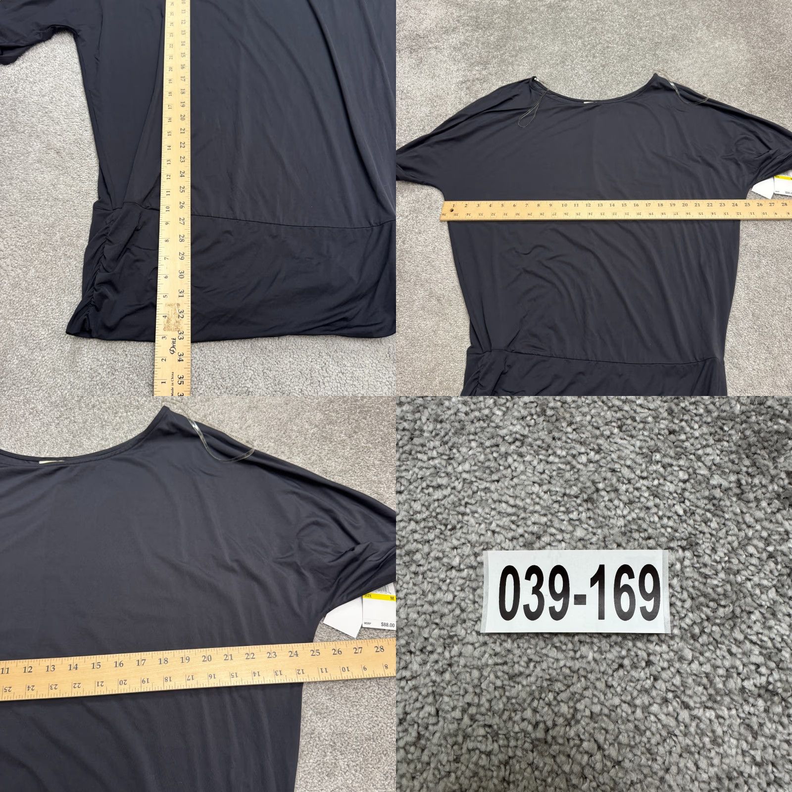 Michael Kors Michael Kors Side Tie Swim Cover Up Tunic Mini Dress Womens Medium Black NWT Size M / US 6-8 / IT 42-44 - 10 Thumbnail