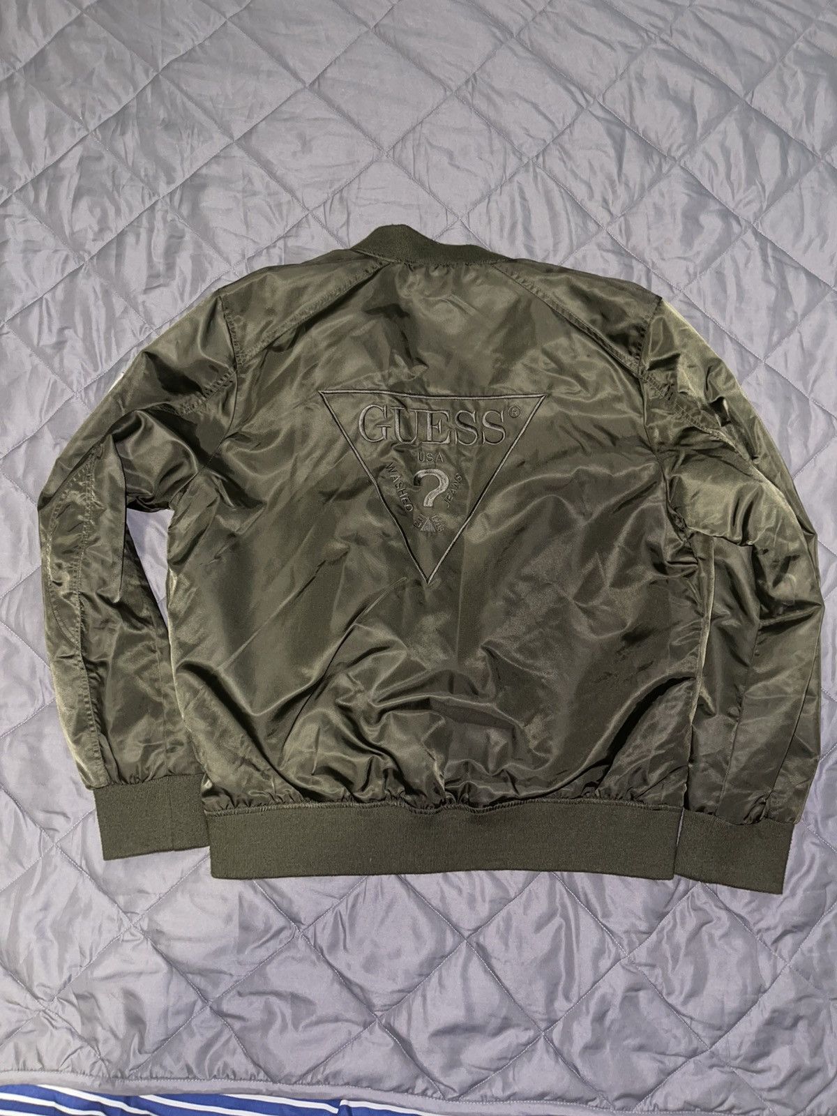 Guess × Vintage Guess Bomber Jacket Size US M / EU 48-50 / 2 - 2 Thumbnail
