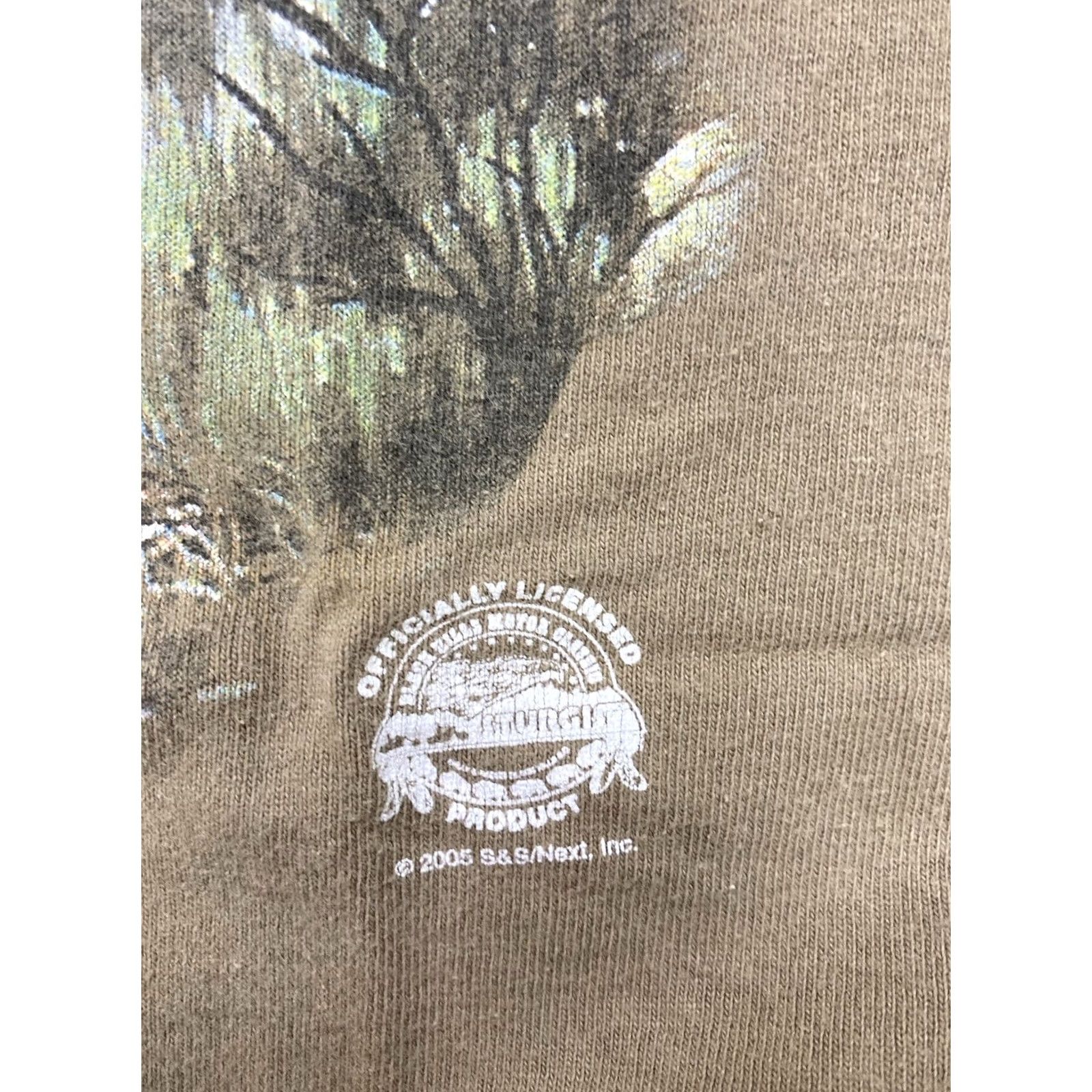 Vintage VINTAGE Sturgis Black Hills Rally 2005 Graphic T-shirt Men Large Motorcycle Shirt XL Brown Cotton Crew Neck Short Sleeve Logo All Seasons Vintage: Yes Size US XL / EU 56 / 4 - 3 Thumbnail