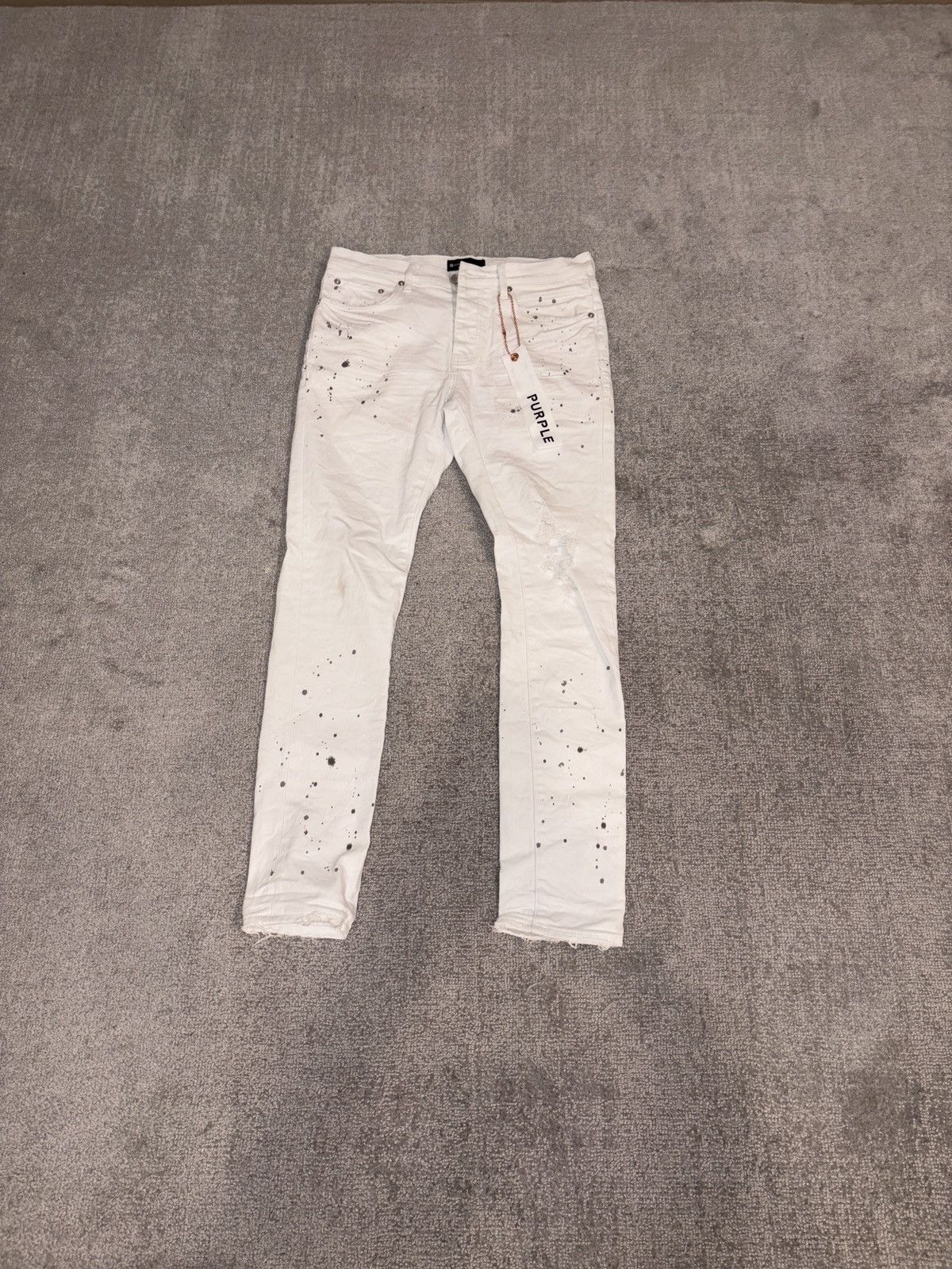 Purple Brand Purple Brand Jeans White Denim Size 31 Size US 31 - 1 Thumbnail