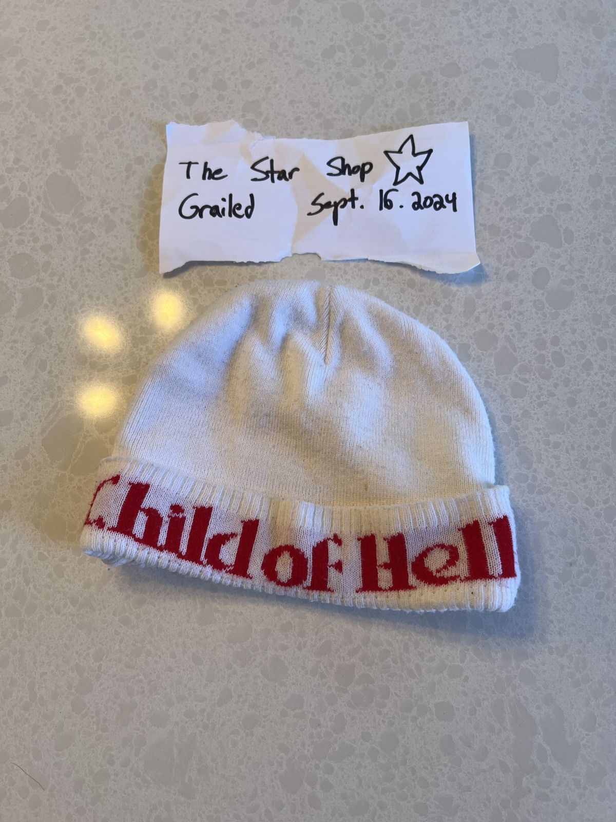Supreme Child Of Hell Beanie Grailed
