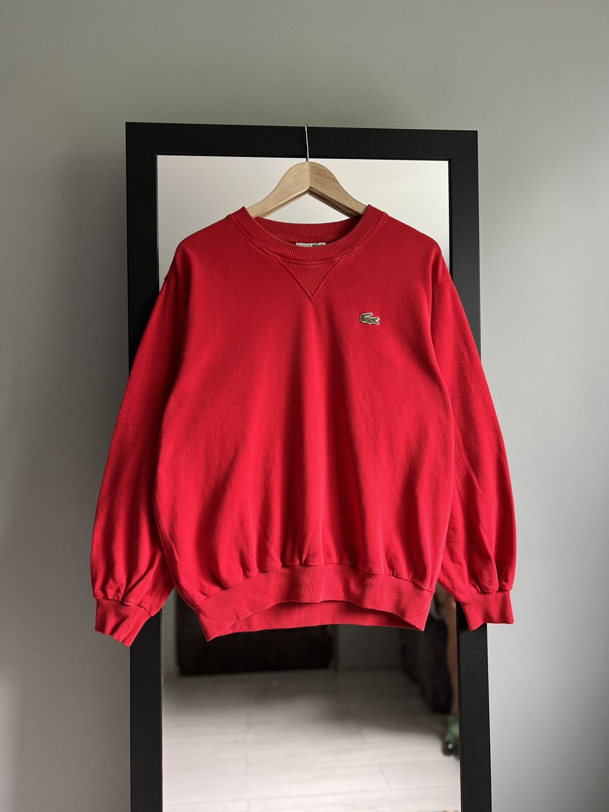 Lacoste Vintage Lacoste Chemise Knitwear Sweatshirt Size US L / EU 52-54 / 3 - 2 Thumbnail