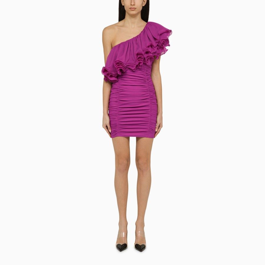 ROTATE o1d2blof0924 Dress in Purple Size XS / US 0-2 / IT 36-38 - 1 Thumbnail