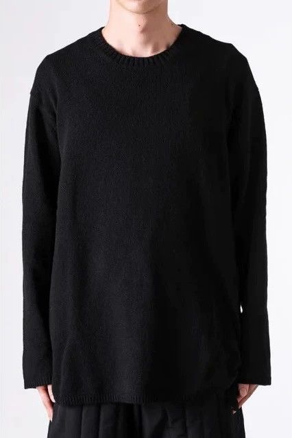 Yohji Yamamoto Yohji Yamamoto 24SS Sig LS Cashmere Blend Sweater Size US L / EU 52-54 / 3 - 6 Thumbnail