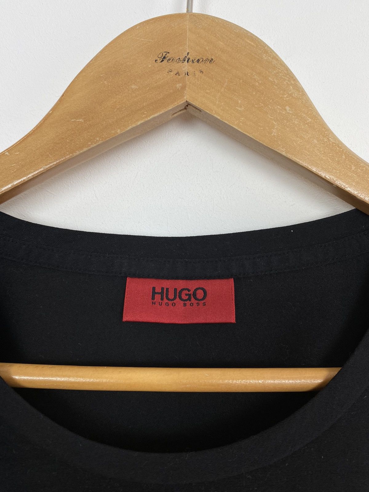 Hugo Boss Hugo Boss Designer Short Sleeve T-Shirt Size Large Black Top Size US L / EU 52-54 / 3 - 3 Thumbnail