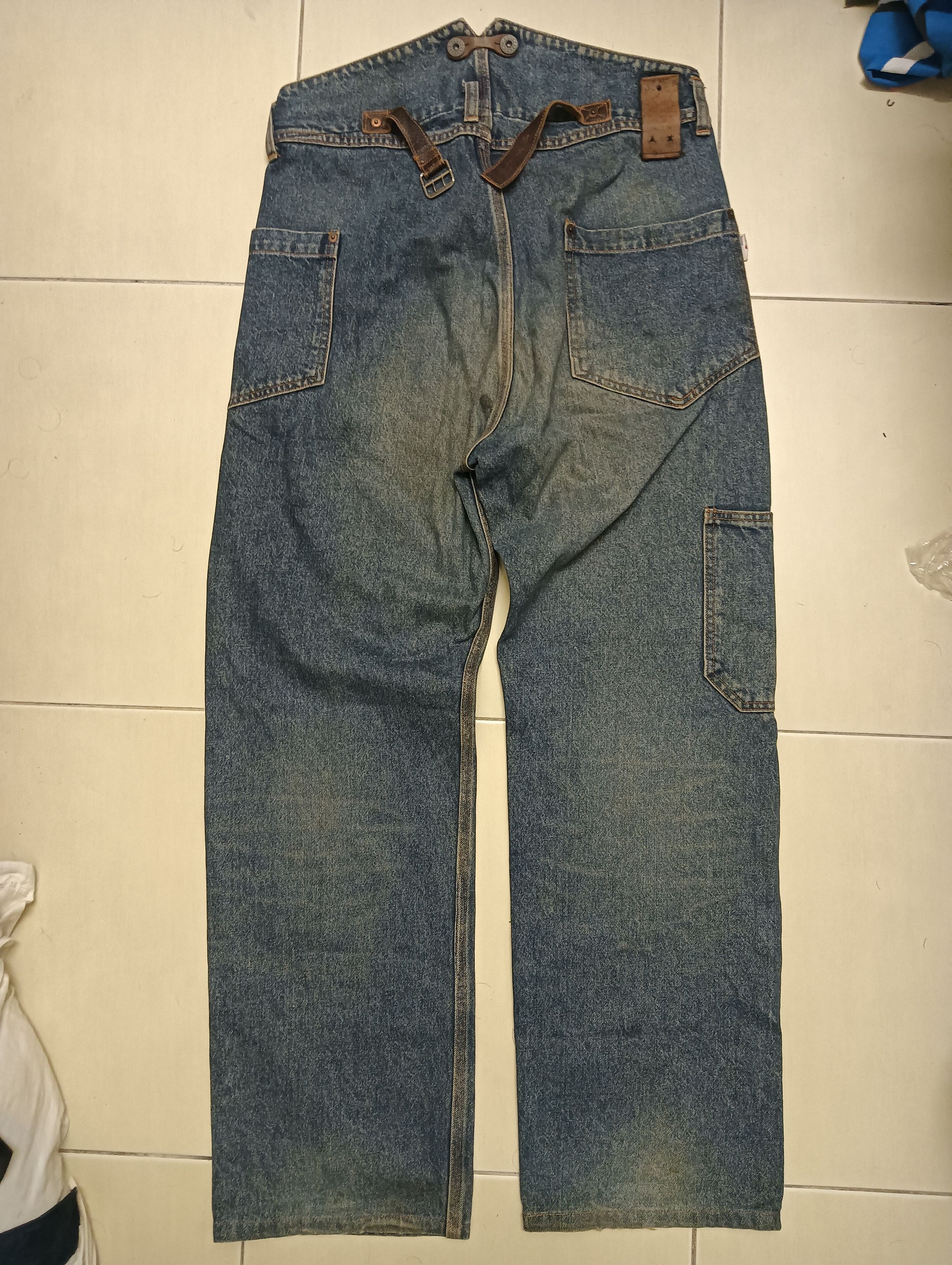Studio D'Artisan RARE Studio D-Artisan World War inspired jeans Size US 32 / EU 48 - 4 Thumbnail