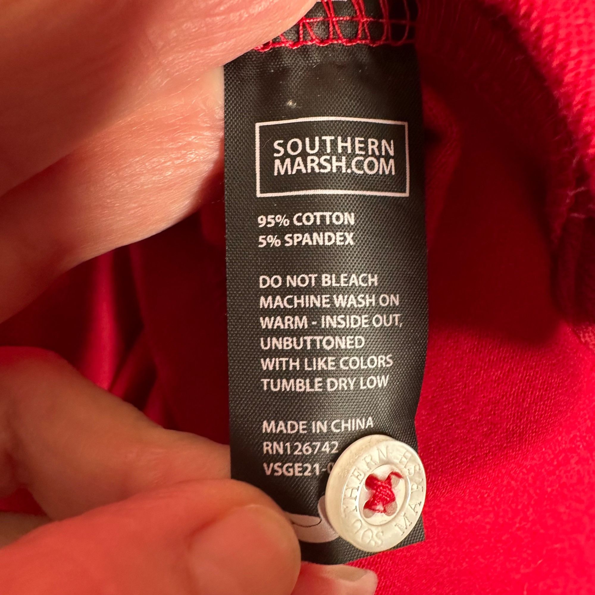 Southern Marsh NWT Southern Marsh The Stonewall Polo Red Sz 2X Size US XXL / EU 58 / 5 - 7 Thumbnail
