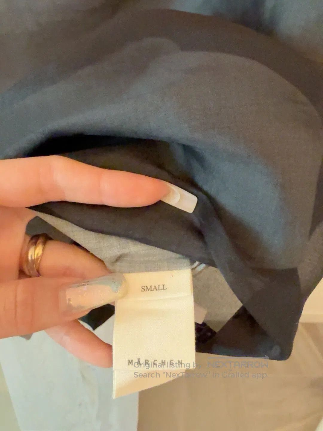 Marchesa Märchen Silk Lace Tank Top. Size S / US 4 / IT 40 - 4 Thumbnail