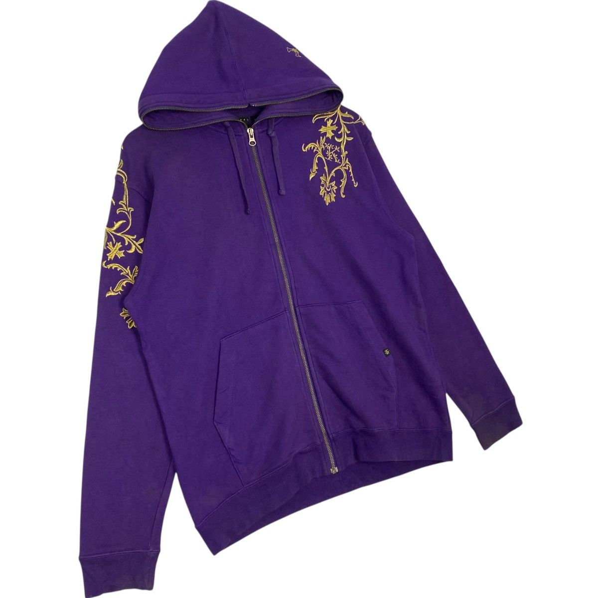 Other Vintage Karl Kani Full Zip Hoodie Sweater Purple Size M Size US M / EU 48-50 / 2 - 3 Thumbnail