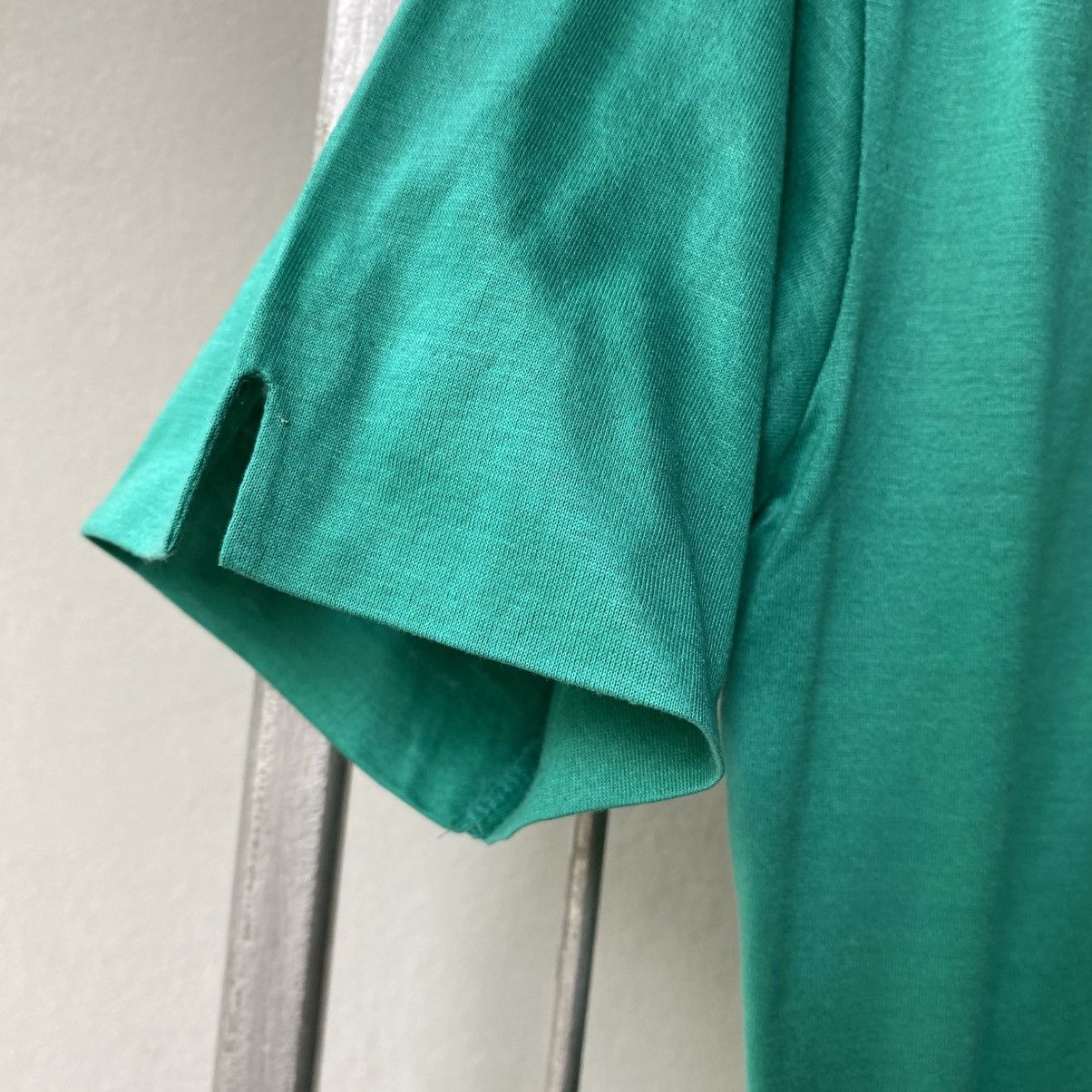Valentino Varentino garavanl Green Pleated Shoulder Polo Shirt Size M / US 6-8 / IT 42-44 - 6 Thumbnail