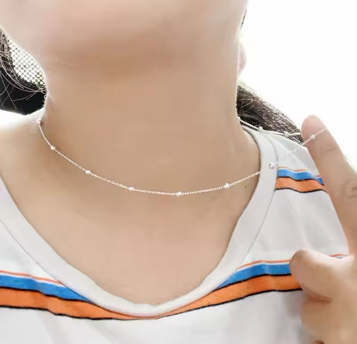 Jewelry × Vintage Beads Cross Chain Necklace Size ONE SIZE - 5 Thumbnail