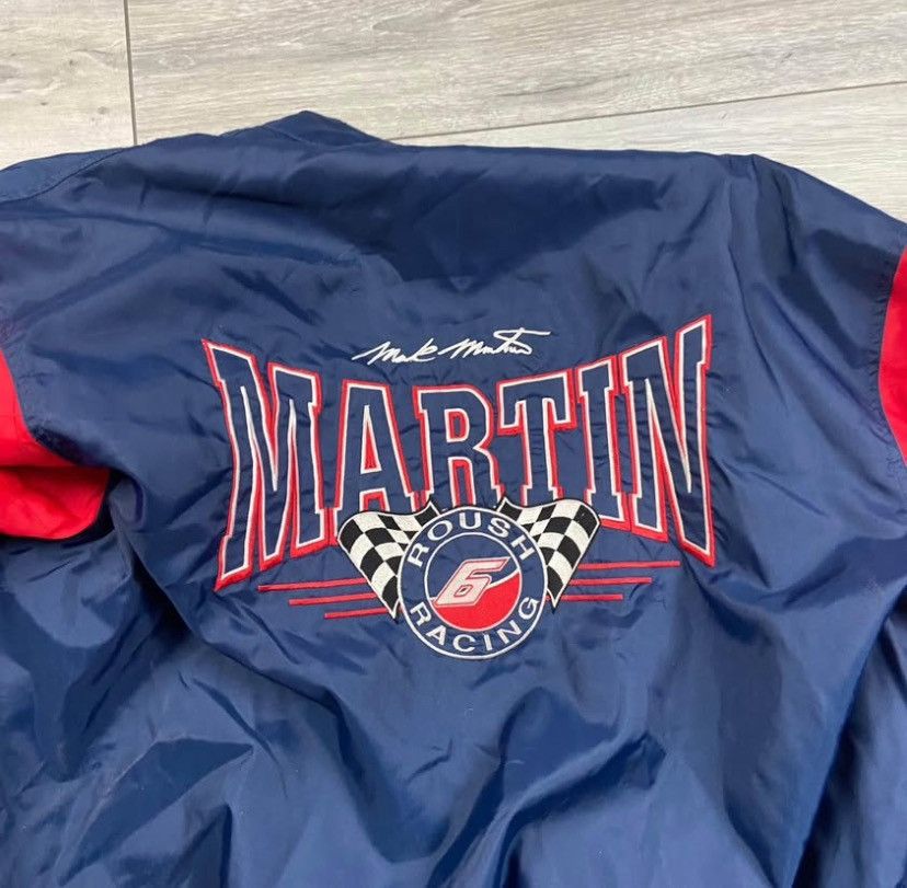 Nutmeg Vtg Nutmeg Mark Martin #6 Valvoline Racing Quilt Lined Size US XL / EU 56 / 4 - 3 Thumbnail
