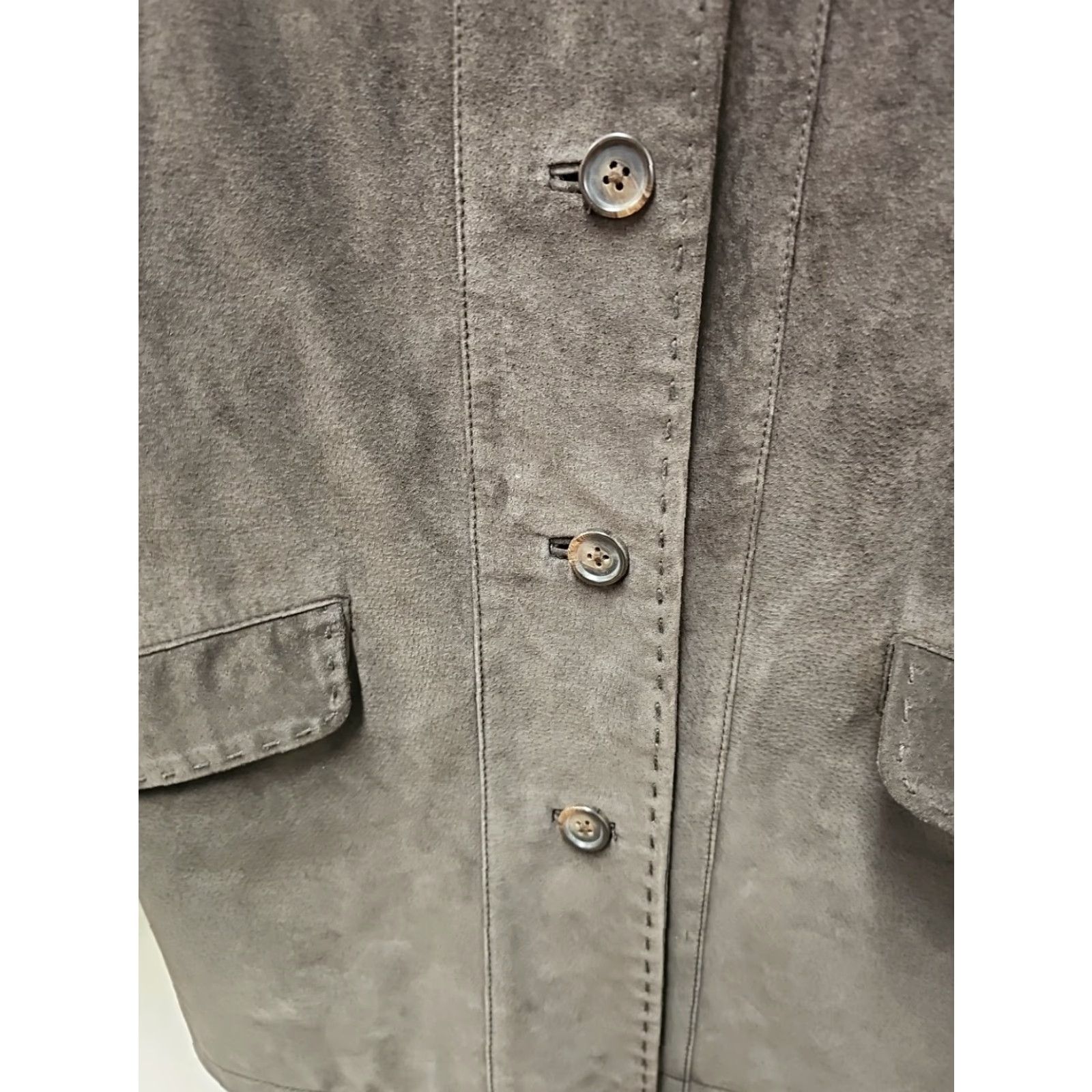 Eddie Bauer VINTAGE Eddie Bauer Seattle Suede Brown Jacket Womens XS Petite Jacket Brown Womens XS Petite Suede Seattle Eddie Bauer Vintage Jacket Size XS / US 0-2 / IT 36-38 - 6 Thumbnail
