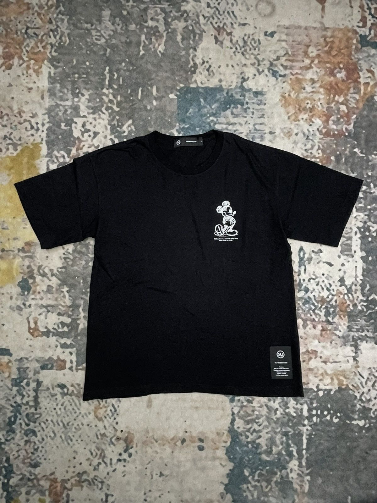 GU × Undercover GU x Undercover Mickey Mouse Design Tshirt Size US L / EU 52-54 / 3 - 1 Thumbnail