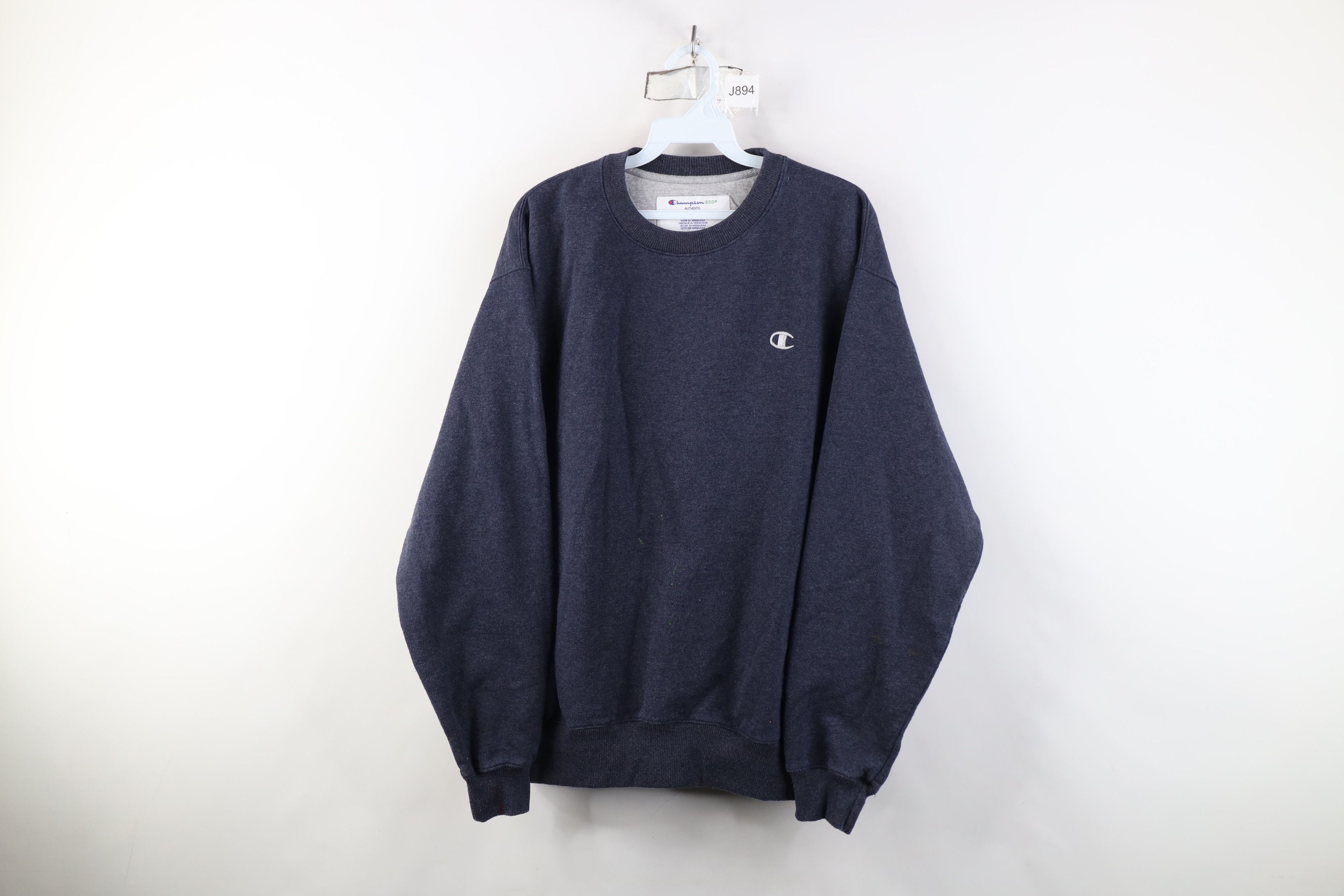 Champion Vintage Y2K Champion Crewneck Sweatshirt Heather Blue Size US L / EU 52-54 / 3 - 1 Thumbnail