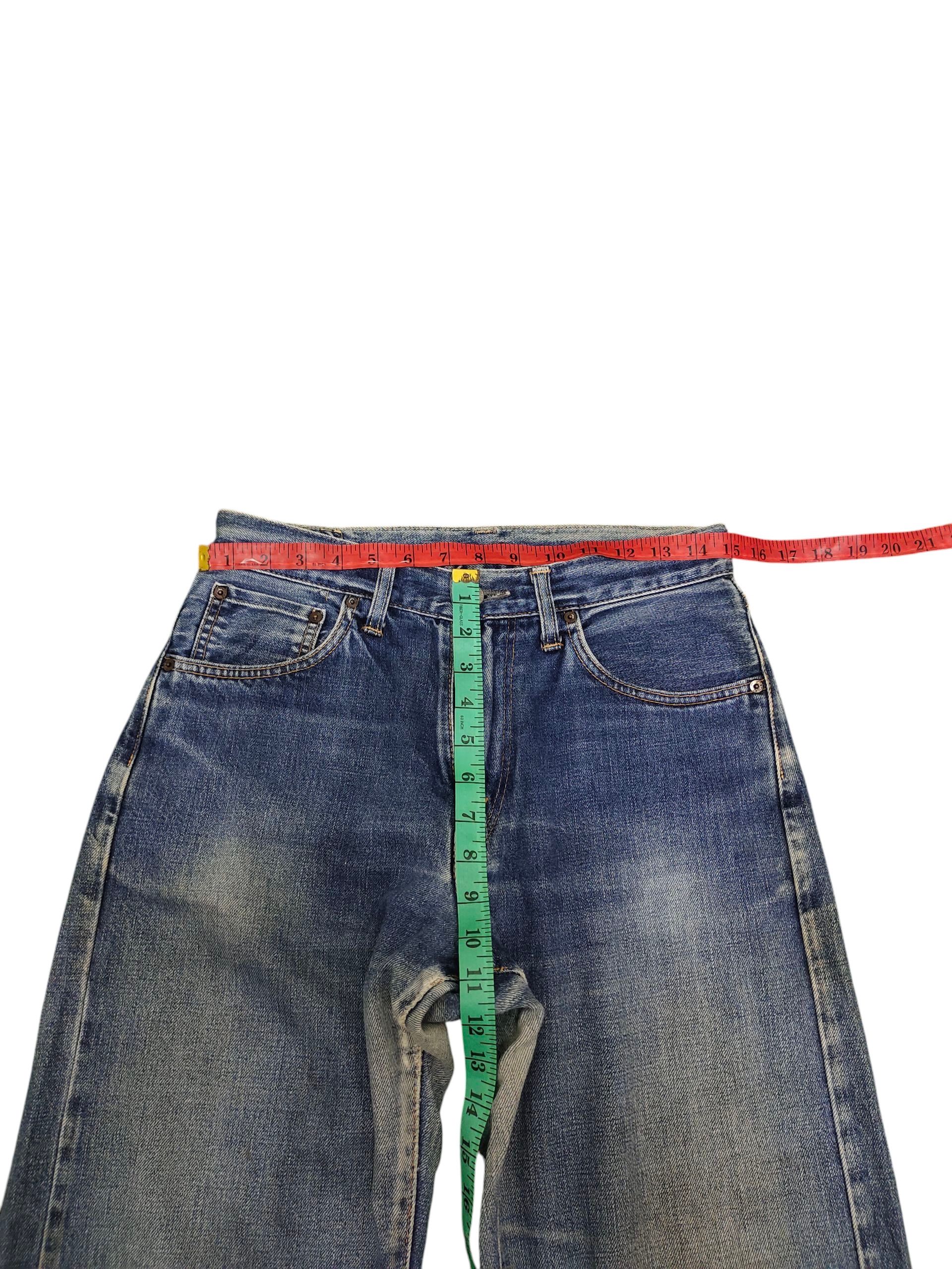 Comme des Garcons × Undercover Edwin Something Selvedge Clawmark Distress Denim Jeans Size US 30 / EU 46 - 16 Thumbnail