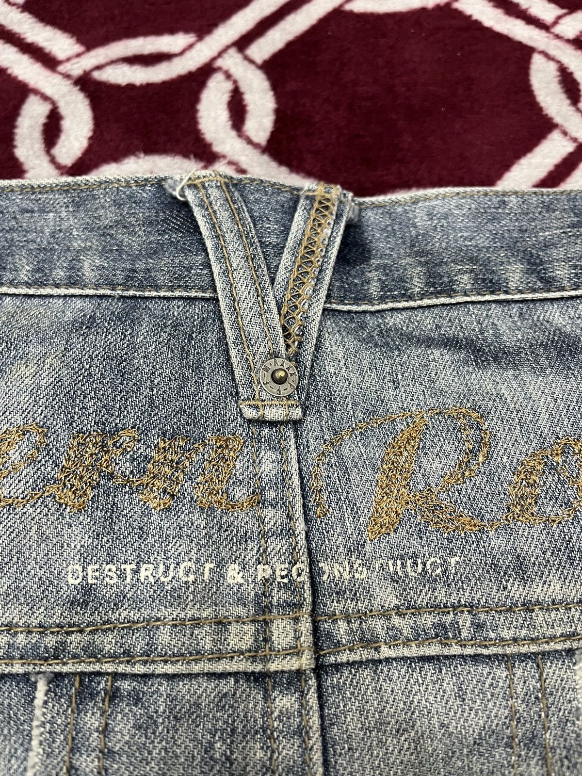 PPFM PPFM Destruct Product Eastern Rock Denim Size US 30 / EU 46 - 13 Thumbnail