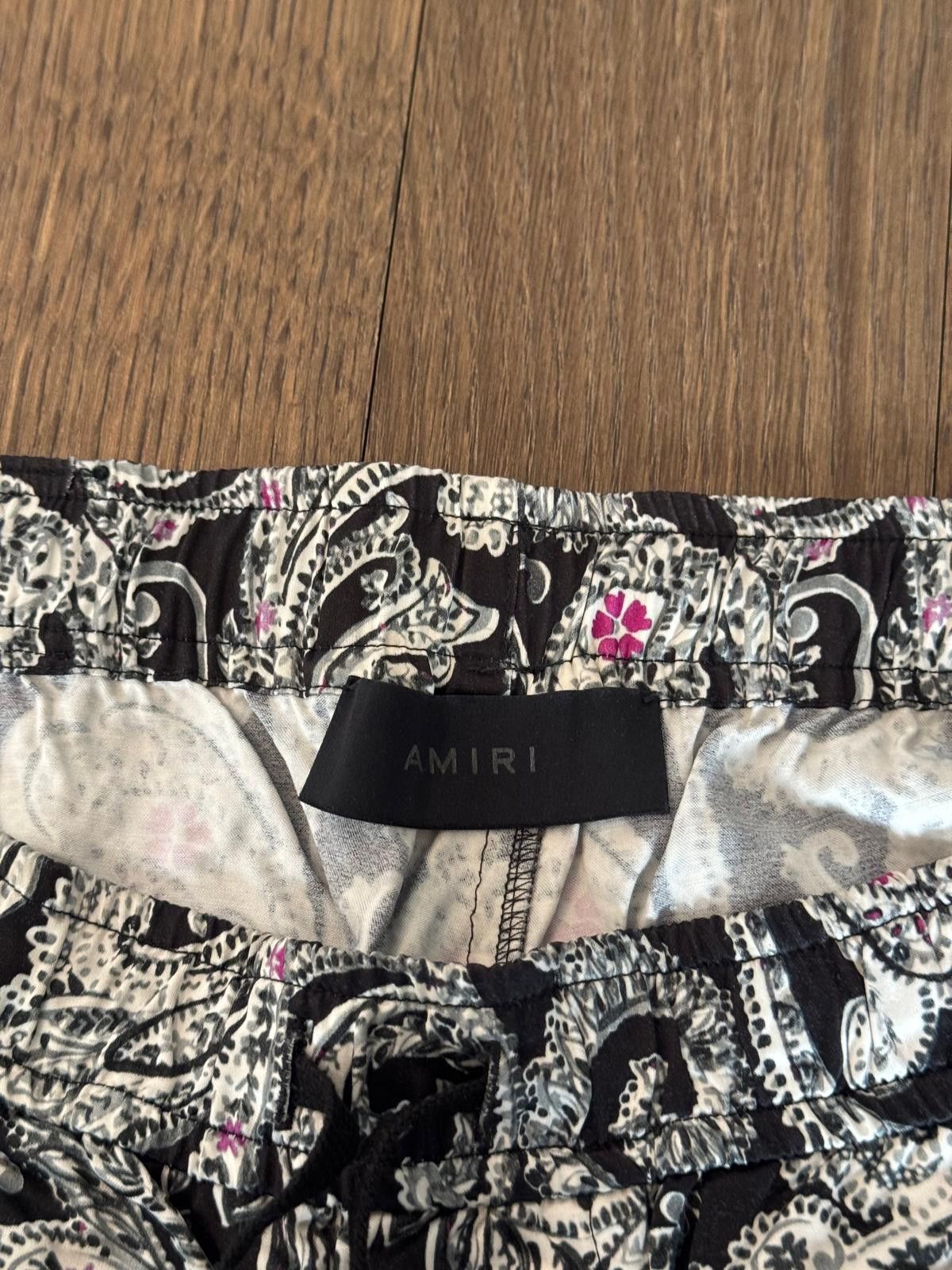 Amiri Amiri Silk Bandana Shorts Size US 34 / EU 50 - 5 Thumbnail