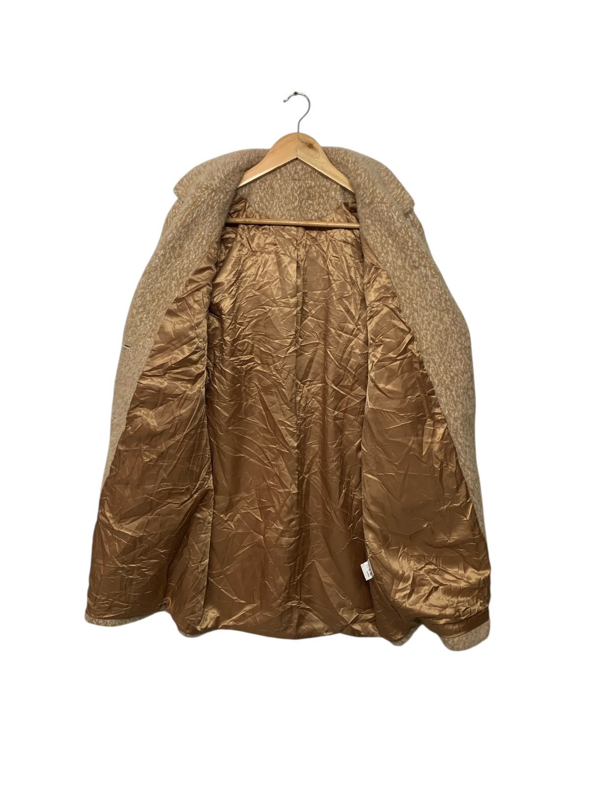 Beauty Beast × If Six Was Nine × Japanese Brand Rare Golden Mink Soft Faux Fur Long Jacket Button Down Size M / US 6-8 / IT 42-44 - 3 Thumbnail