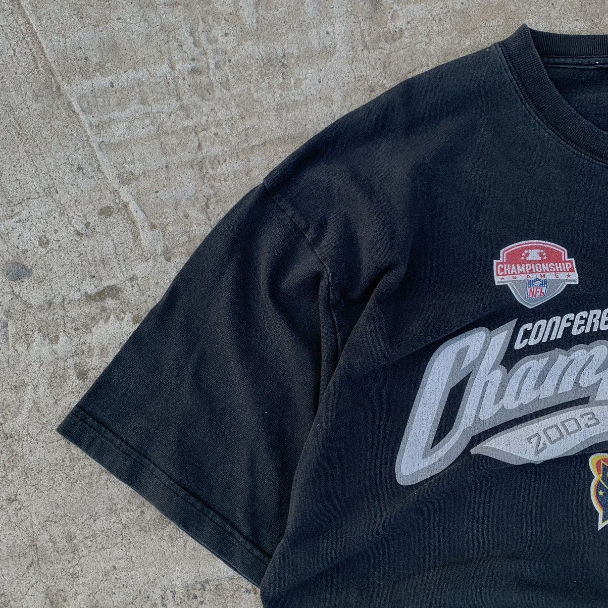 Reebok VTG Japanese Style Reebok NFL Patriots T-shirts Big Logo Size US L / EU 52-54 / 3 - 5 Thumbnail