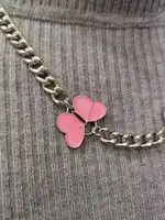 Jewelry Butterfly Vintage Necklace chain pendent Size ONE SIZE - 4 Thumbnail