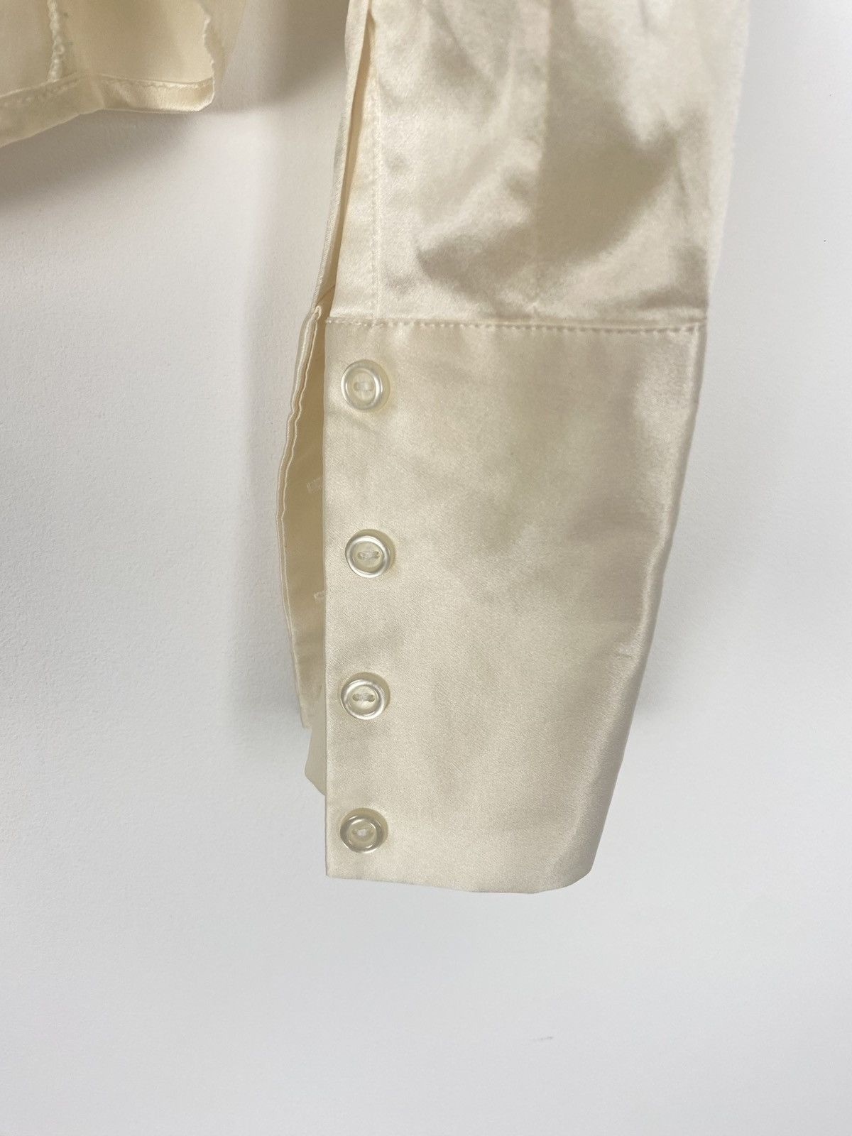 Orseund Iris Orseund Iris Silk Blouse Cream shirt M NYC old money luxury Size M / US 6-8 / IT 42-44 - 7 Thumbnail