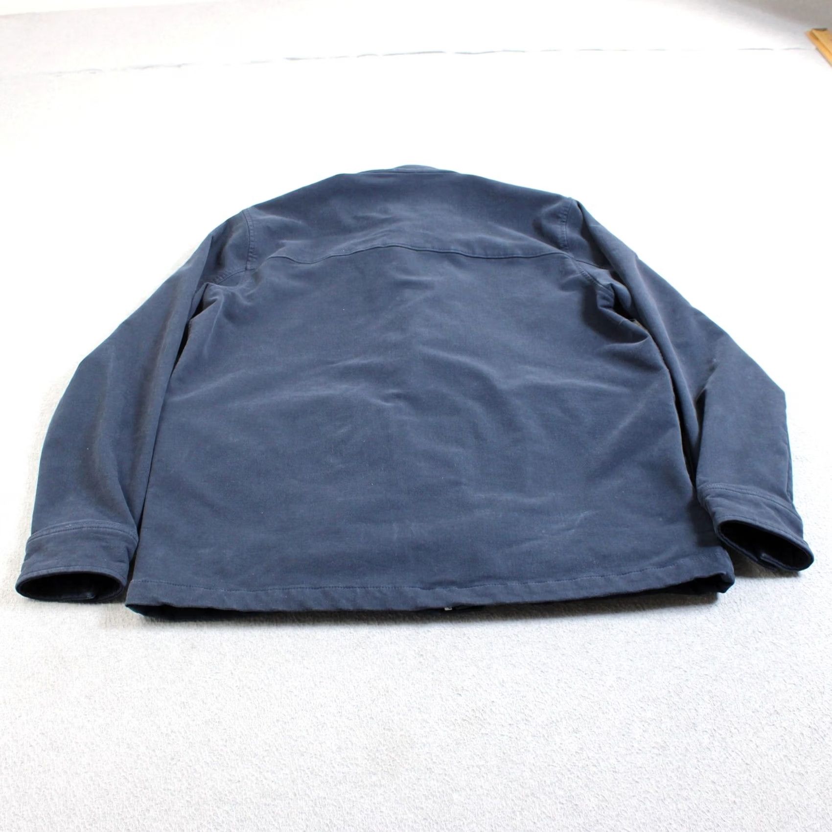 TravisMathew TravisMathew Windbreaker Jacket Men Large Blue Snap Front Golf Barn Chore Shacke Size US L / EU 52-54 / 3 - 2 Thumbnail