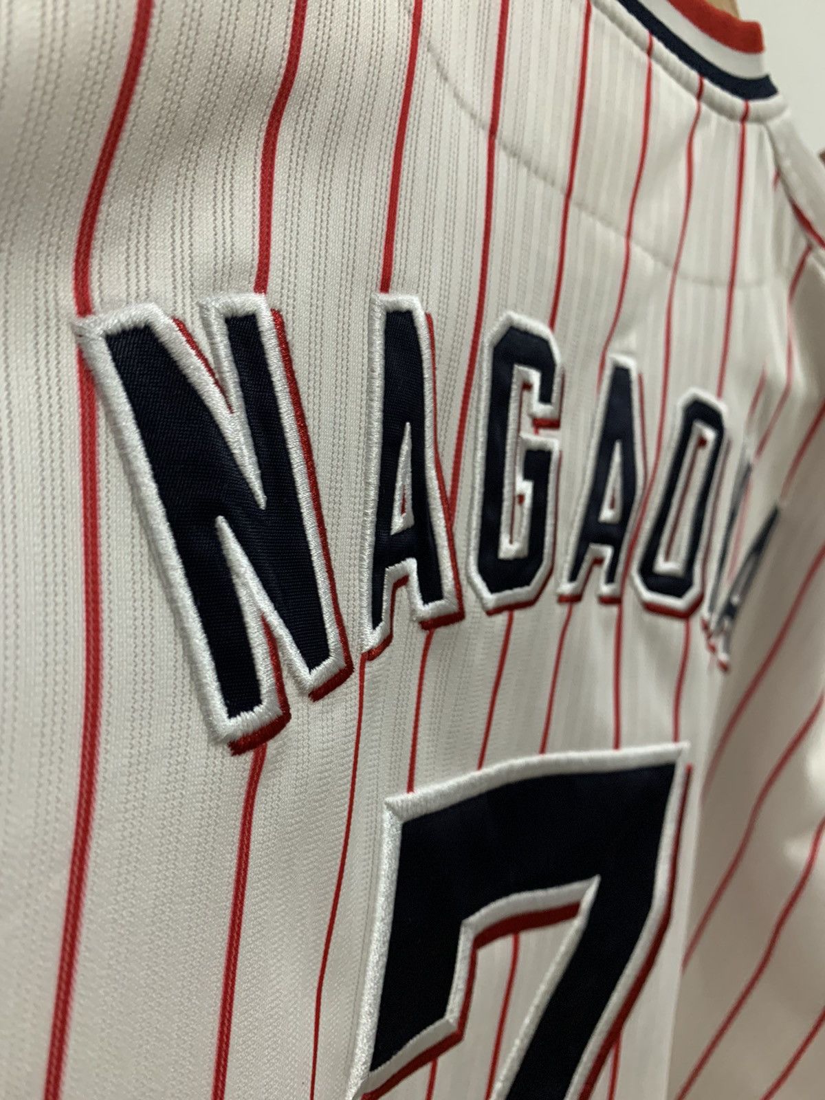 MLB × Majestic Swallows Nagaoka Baseball Jersey Size US S / EU 44-46 / 1 - 10 Thumbnail