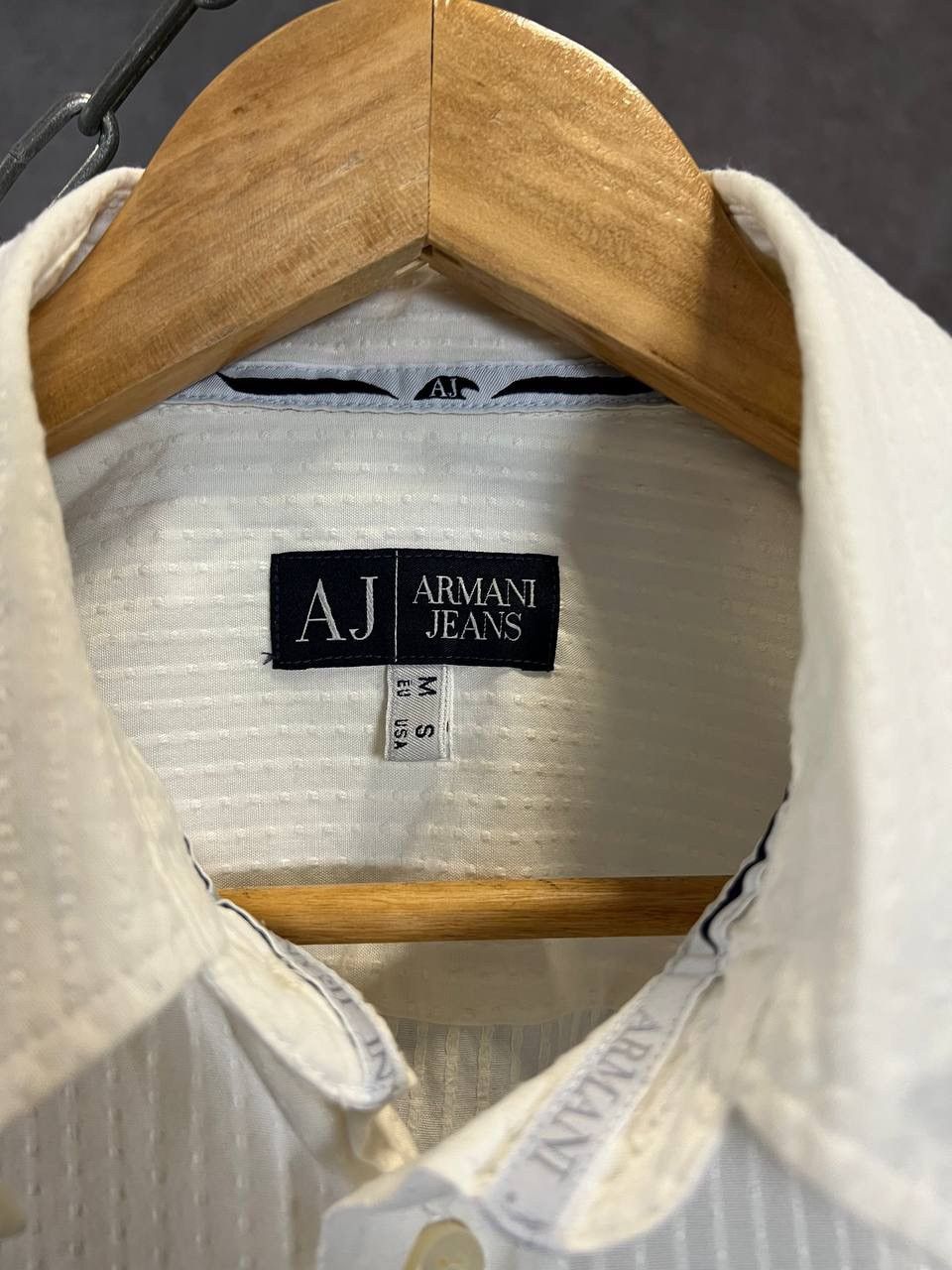 Armani Armani Jeans designer vintage logo shirt Size US M / EU 48-50 / 2 - 4 Thumbnail