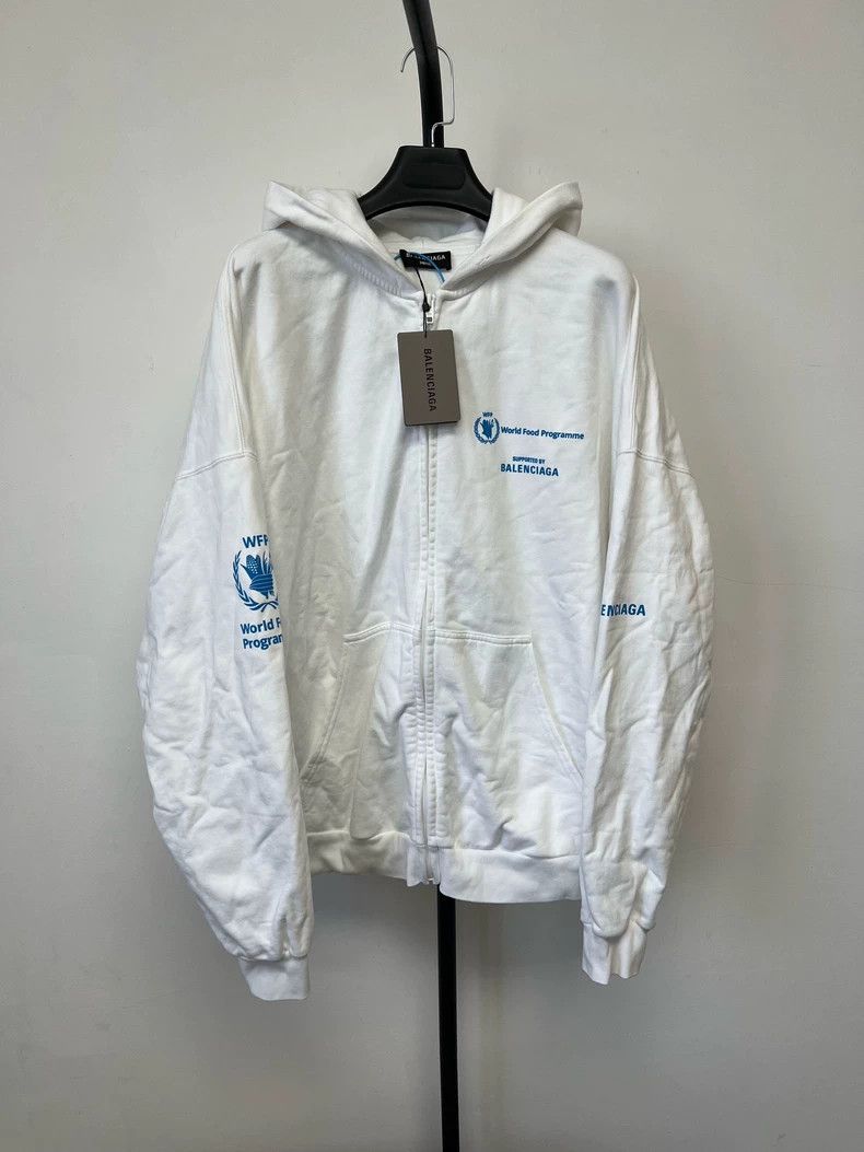 Balenciaga Balenciaga Wheat Ear Zipper Hoodie - dmc Size US XS / EU 42 / 0 - 1 Thumbnail