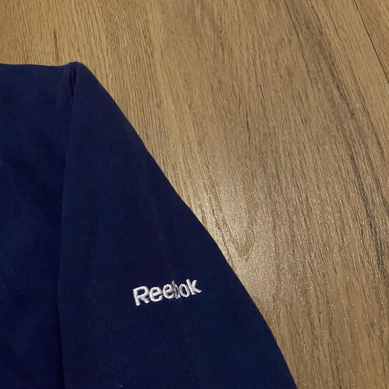 Reebok Navy Reebok hoodie with embroidered logo Size US XL / EU 56 / 4 - 3 Thumbnail