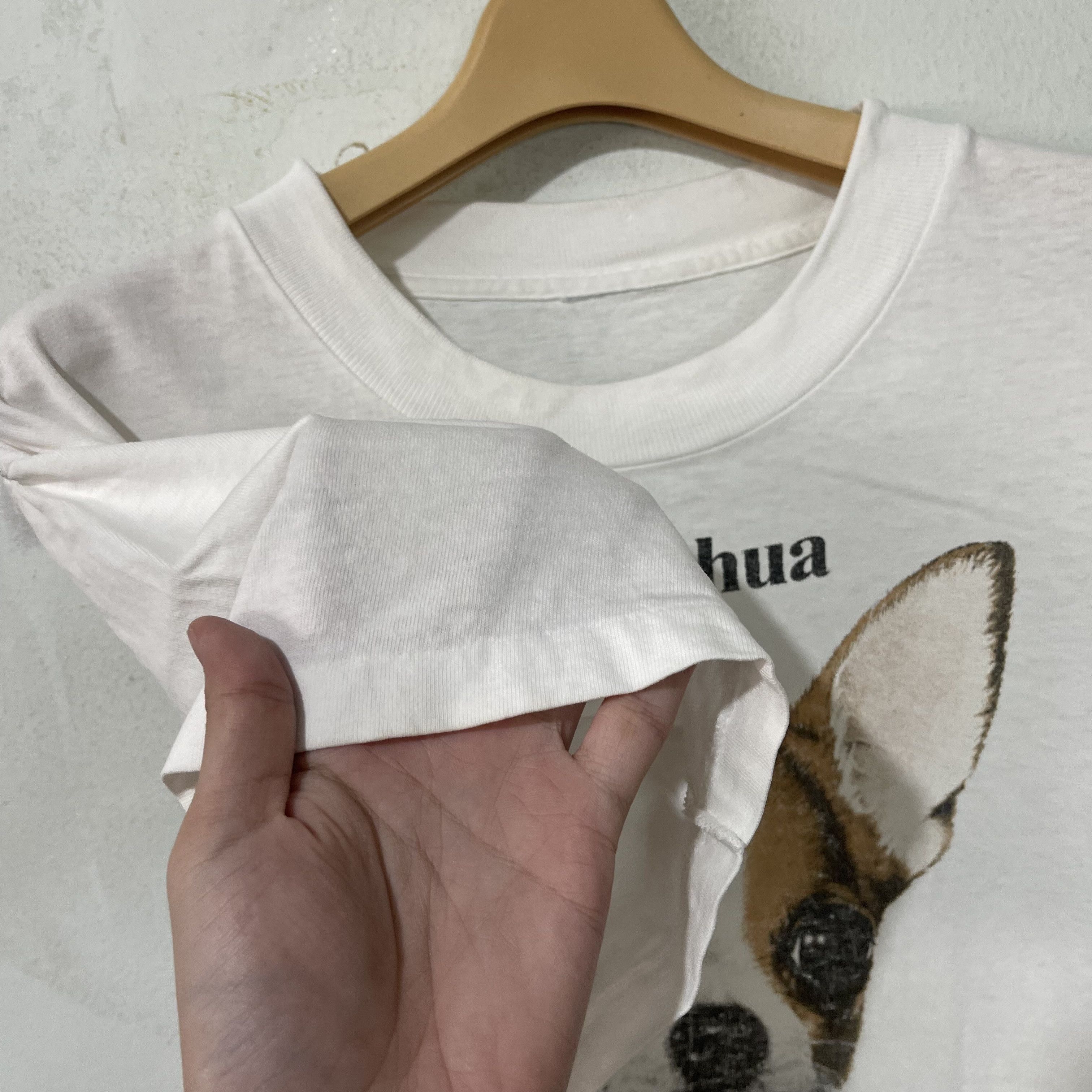 Vintage Vintage 90s Chihuahua T-Shirt Size US M / EU 48-50 / 2 - 4 Thumbnail