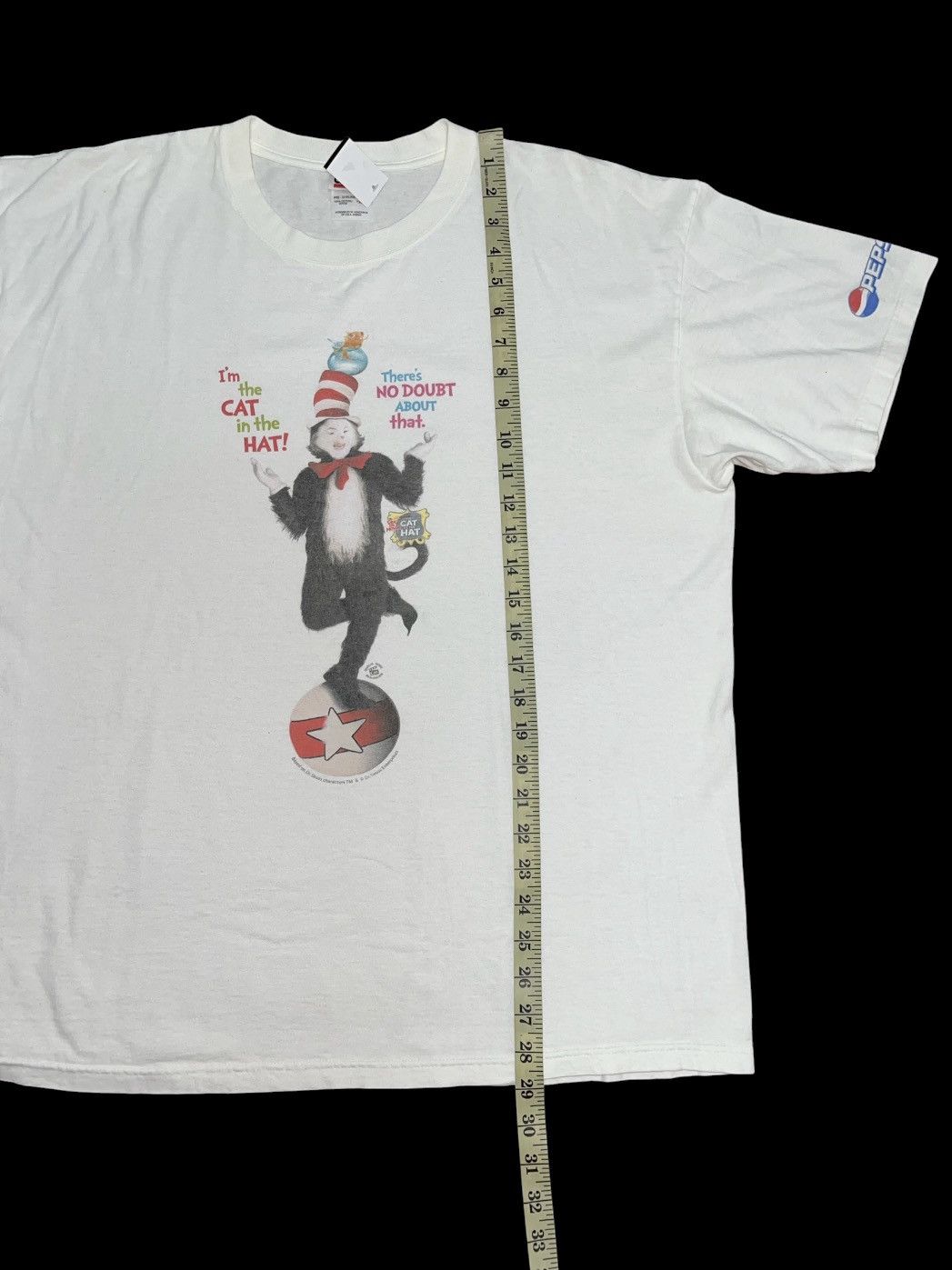 Pepsi Vintage Dr Seuss Movie Promo Shirt 2003 x Pepsi x Rare Size US XL / EU 56 / 4 - 4 Thumbnail