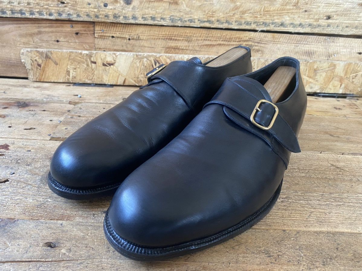 John Lobb John lobb monk strap black leather dress shoes uk12 ,Us13 Size US 13 / EU 46 - 4 Thumbnail