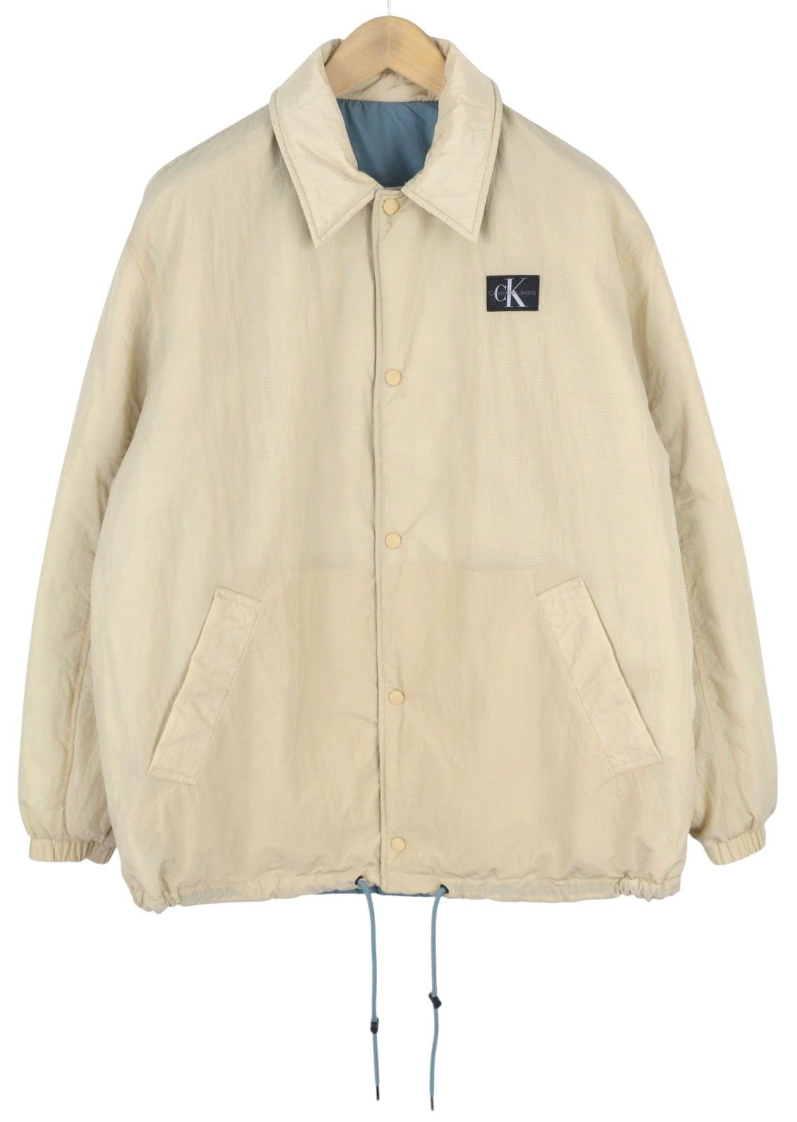Calvin Klein REVERSIBLE SKATER S Unisex Oversized Loose Fit Jacket 86397 Size US S / EU 44-46 / 1 - 1 Thumbnail